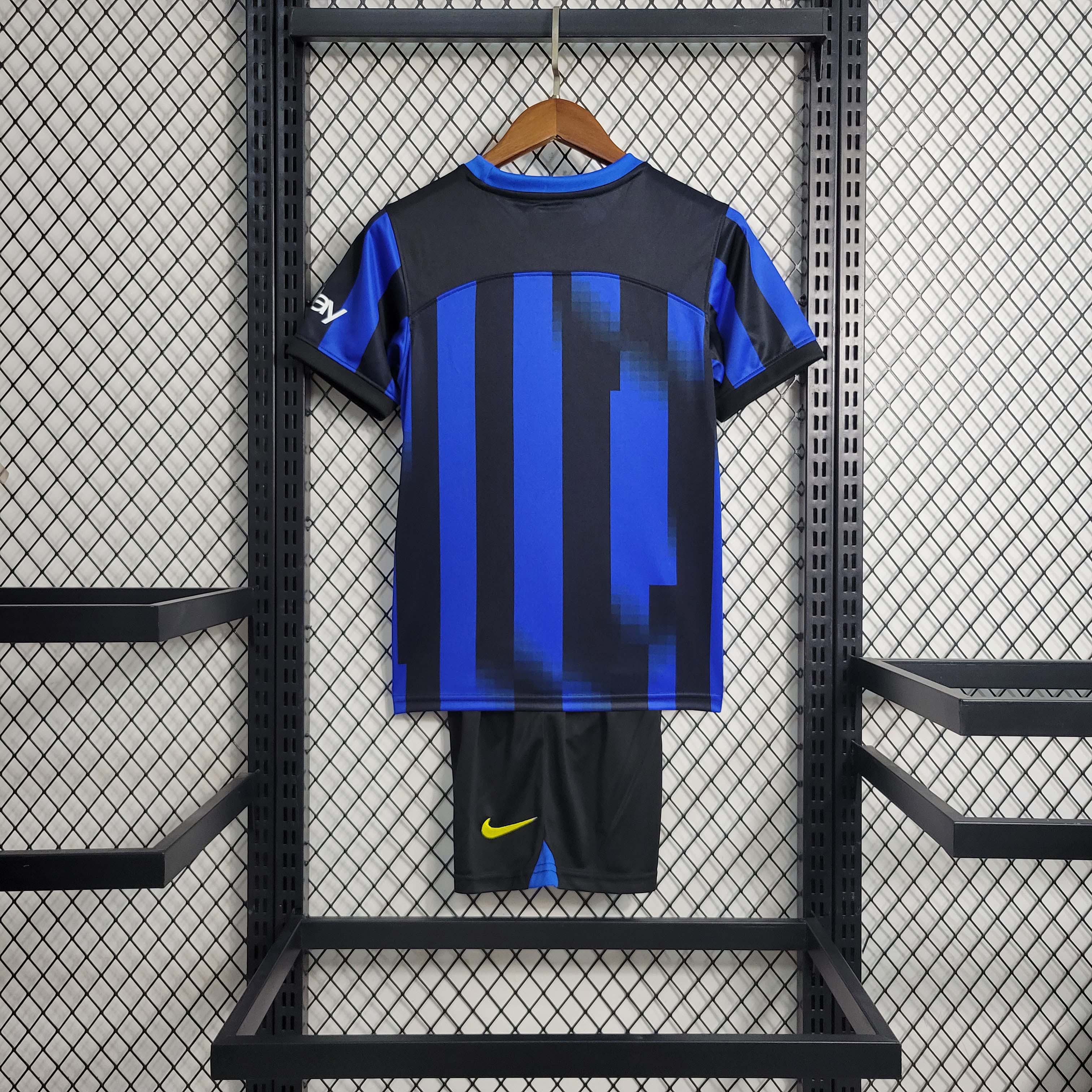 2023/2024 Internazionale Milan Home Football Jersey1:1 Quality Thai Kids Size:football jersey mysite: unitedjerseyfootball 邓江浪:football