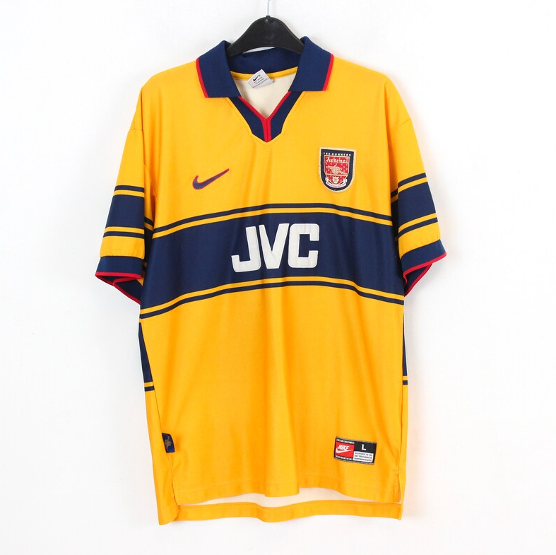 97/99 Retro Arsenal Away Football Shirt-mysite Custom Football Kit- Nextkits