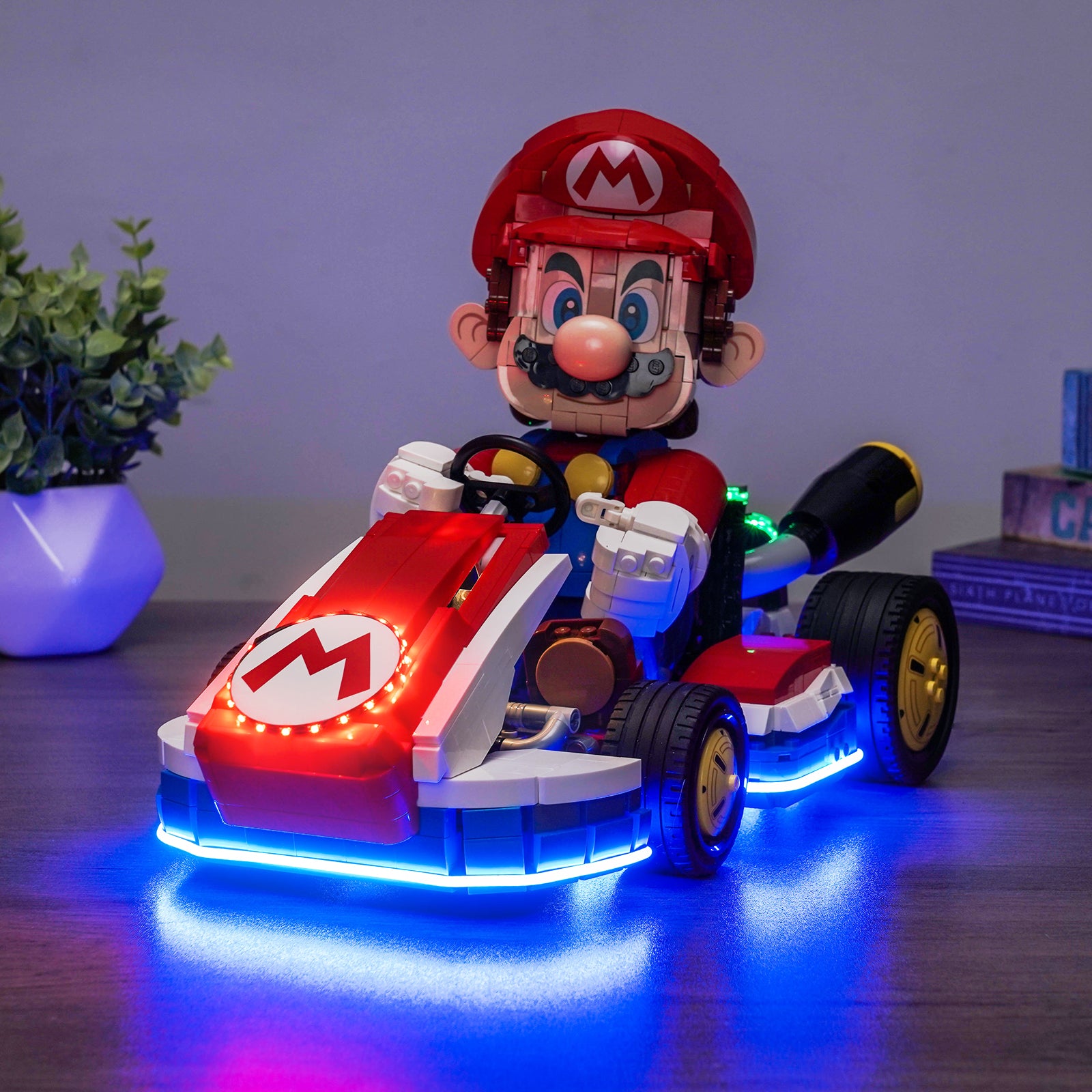 BrickBling Light Kit for LEGO Super Mario Mario Kart™ – Mario & Standard Kart 72037