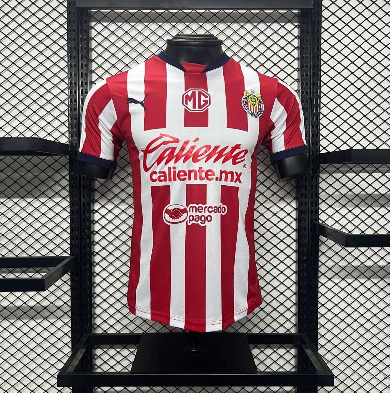 ManixJersey.com | Chivas de Guadalajara 24-25 Home Stadium Jersey - Player Version -Customize Name, Number and Patch | Worldwide Shipping