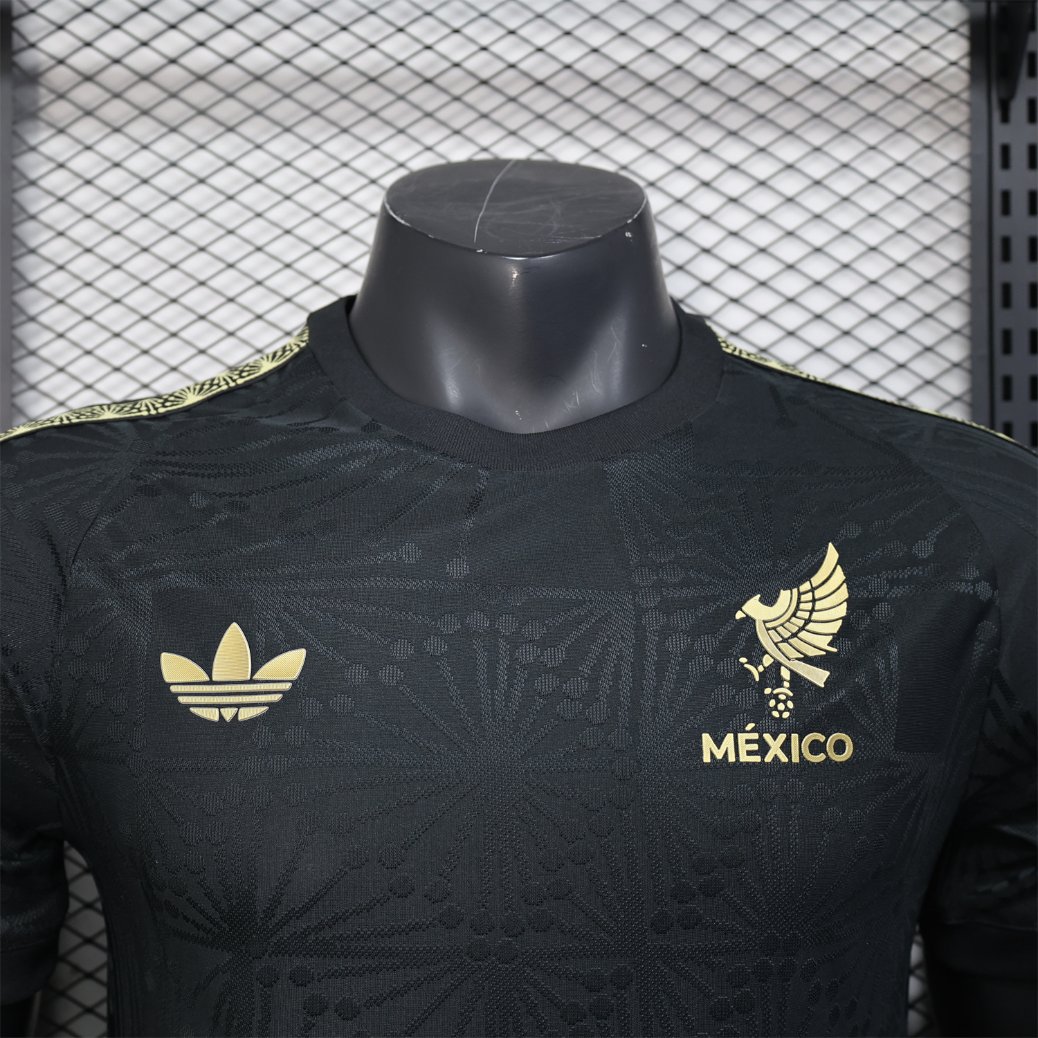 foot-Mexico 2025 Gold Cup Black Special Edition Jersey - Player Version
