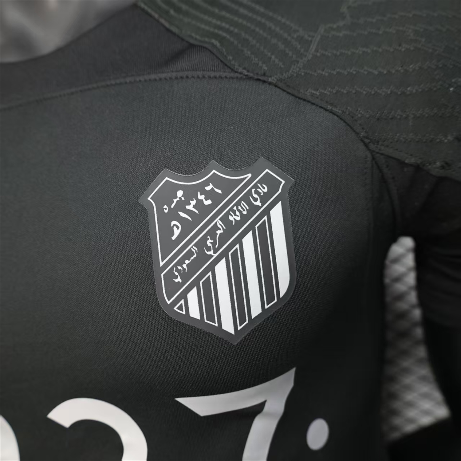 UltraTrikot-Al Ittihad Jeddah United 25-26 Silver 1927 Anniversary Black Jersey - Player Version