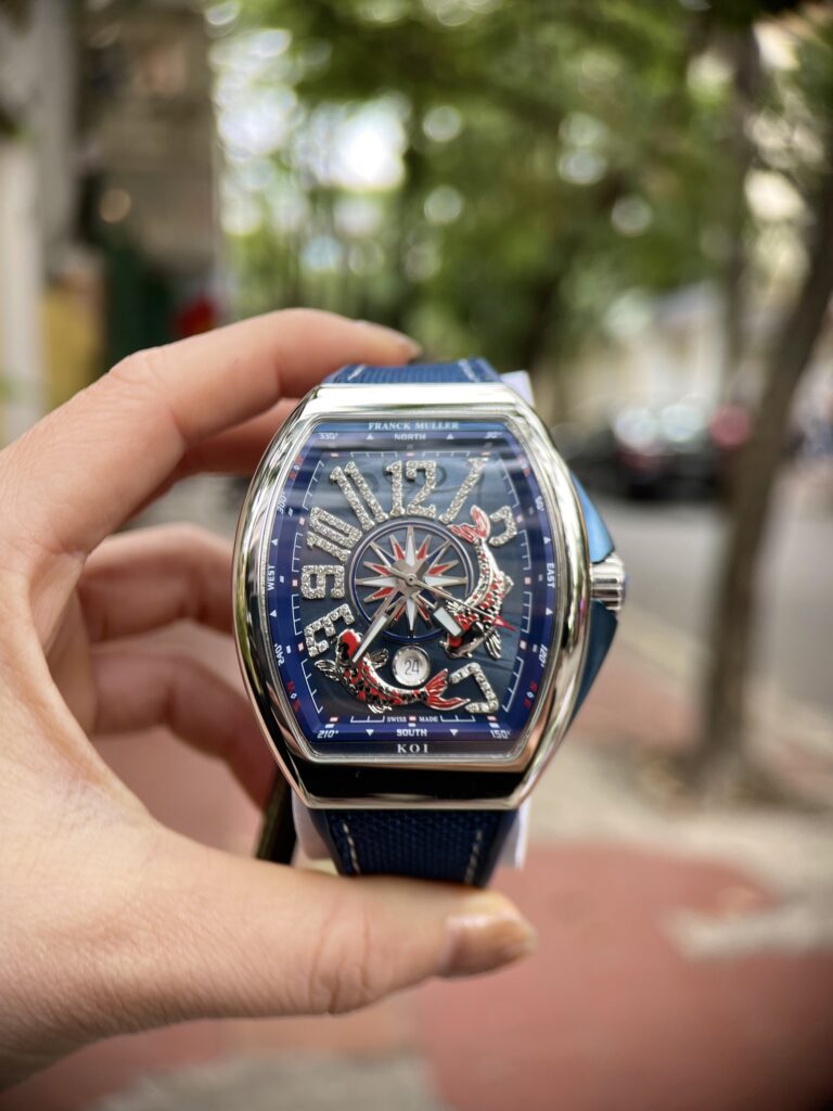 Đồng Hồ Franck Muller Vanguard KOI V45 SC DT Replica 11 45mm (7)
