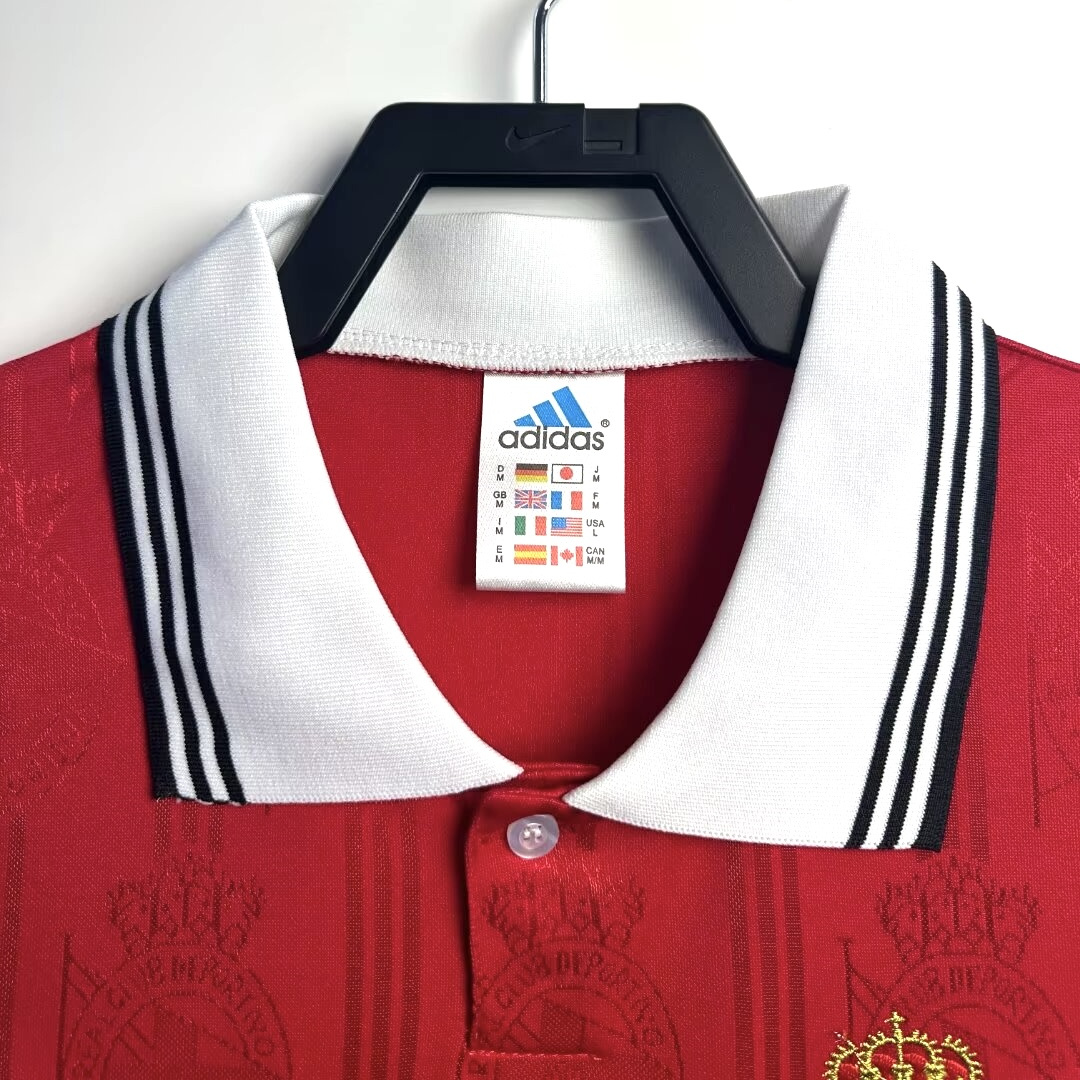 ManixJersey.com | Retro Deportivo de La Coruña 1997-98 Away Jersey -Customize Name, Number and Patch | Worldwide Shipping