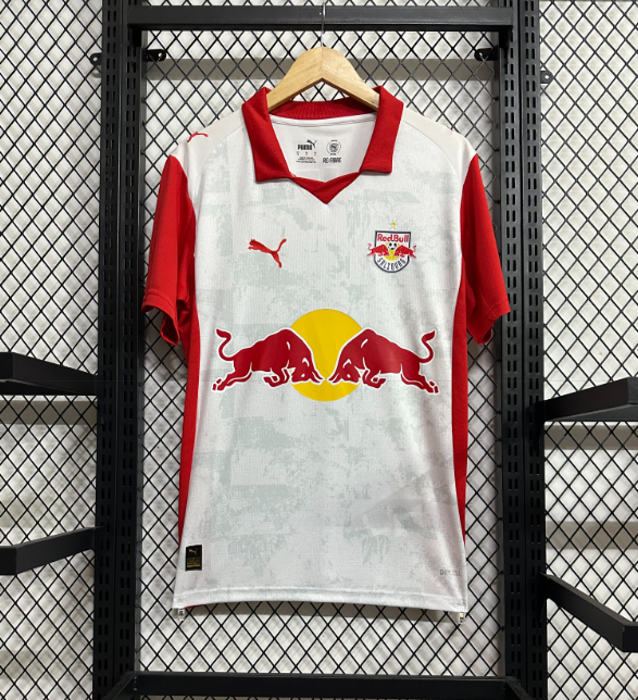 25/26 RB Leipzig Salzburg Home Football Shirt-mysite Custom Football Kit- Nextkits