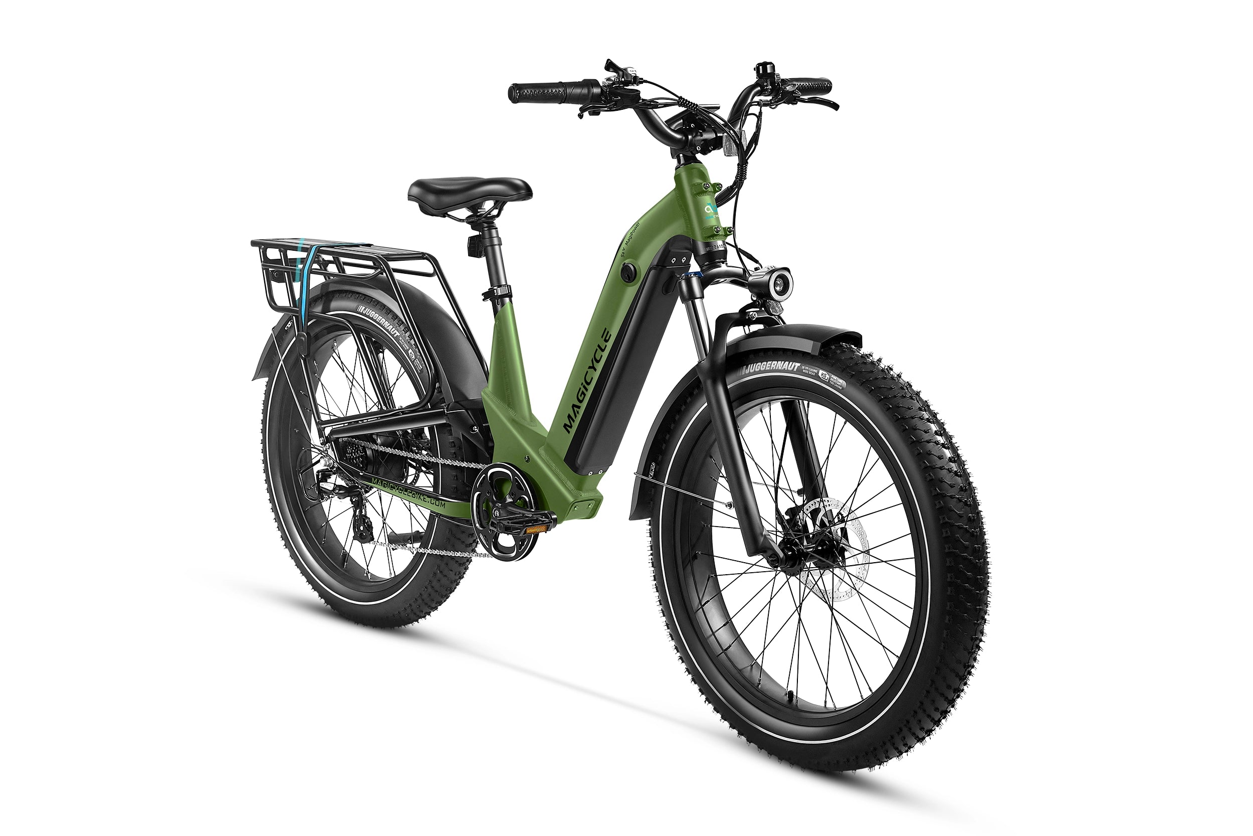 Magicycle Deer Step-Thru Full Suspension Ebike SUV、mySite、bearsvspackers