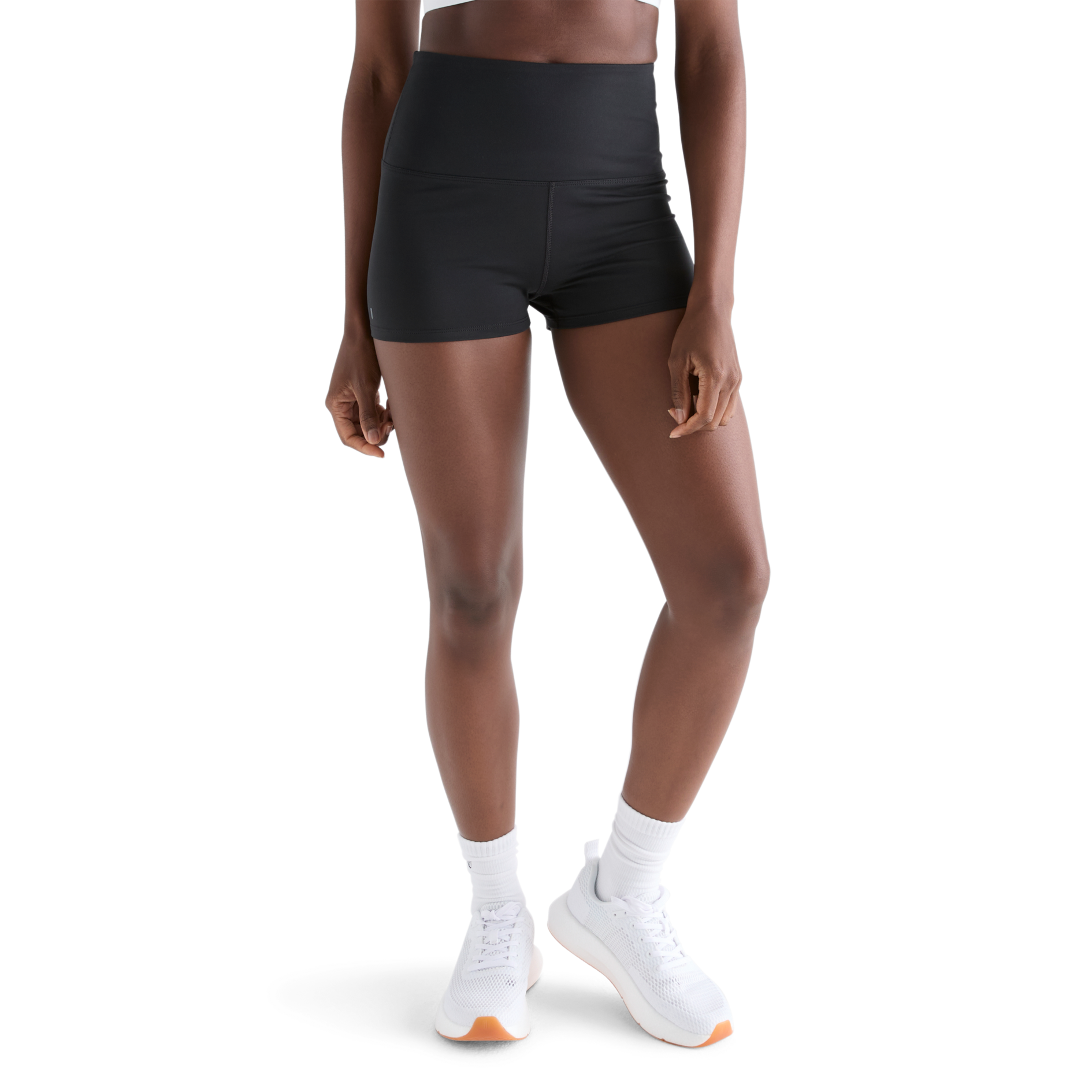 Women's High-Rise Matte Short 2