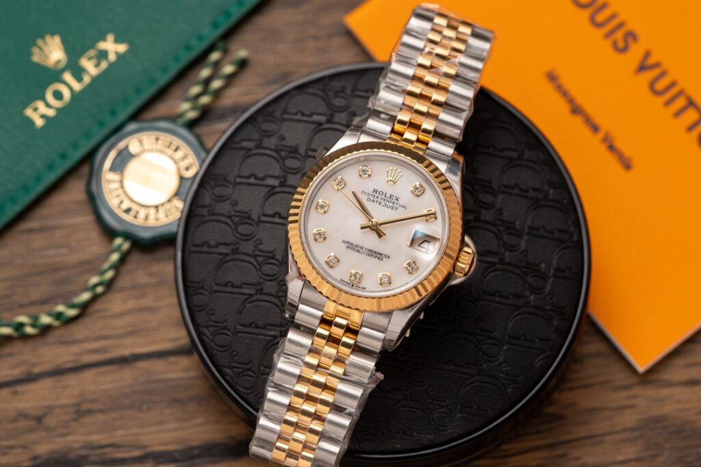 Đồng Hồ Nữ Rolex DateJust 278271 Mặt Tráng Men Replica 11 31mm (1)