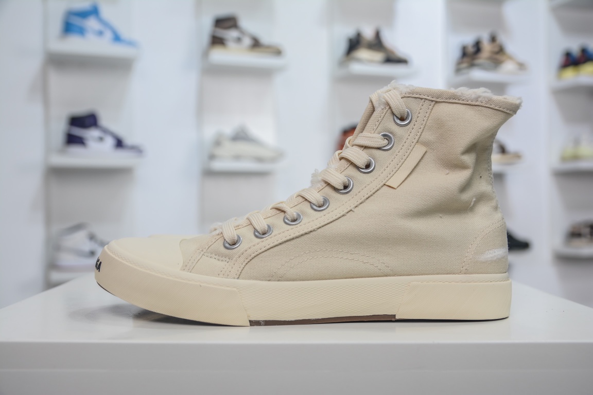Balenciaga Paris High Top Trainer In White、mysite、Cacoeks