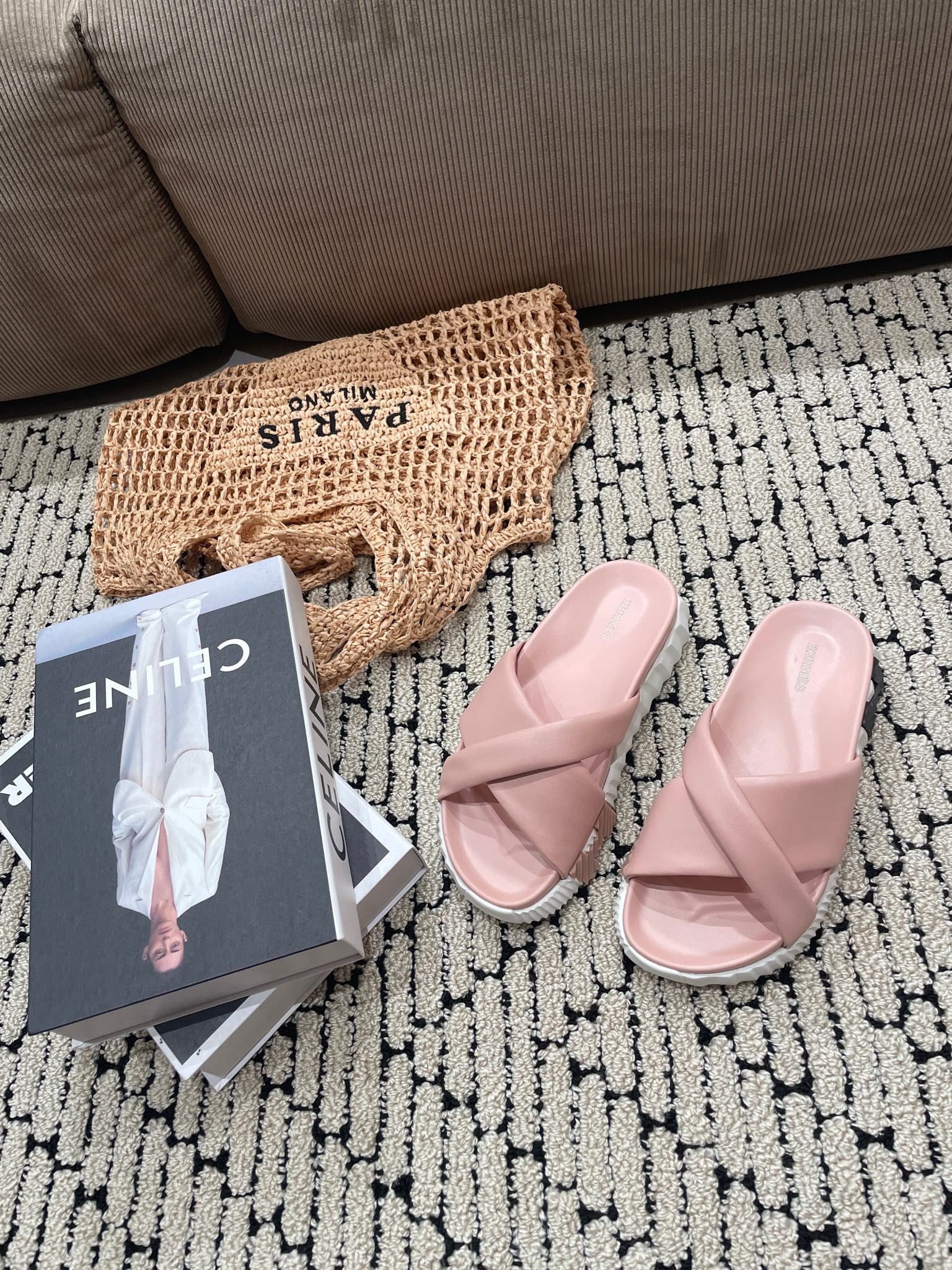 INFRA SANDAL LIGHT PINK CALFSKIN、mysite、Cacoeks