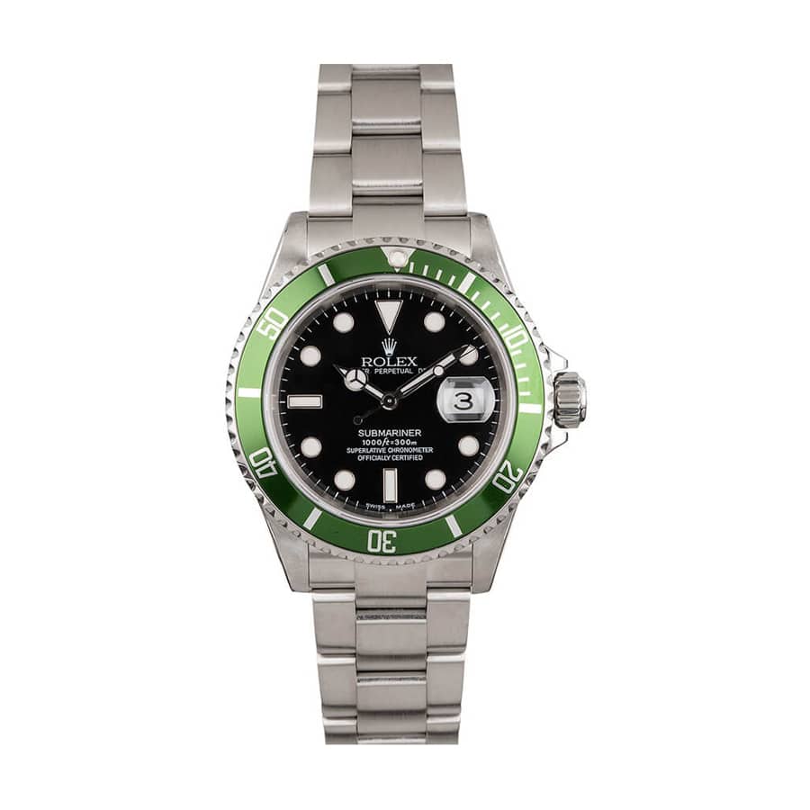 rolex submariner date kermit 16610lv replica