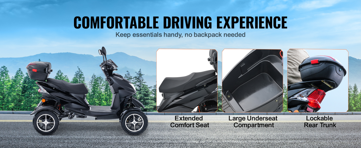 electric recreational mobility scooter