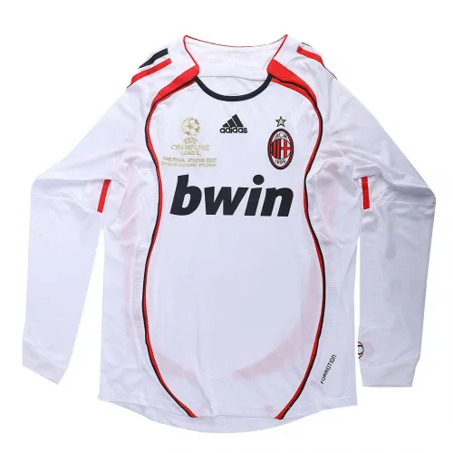 06-07 AC Milan Away soccer jersey- Long Sleeve Retro version: Ajax 24-25 Home Stadium Jersey - Fans Version mysite: Adidas luxuryfootballshirts.com: https://www.luxuryfootballshirts.com/