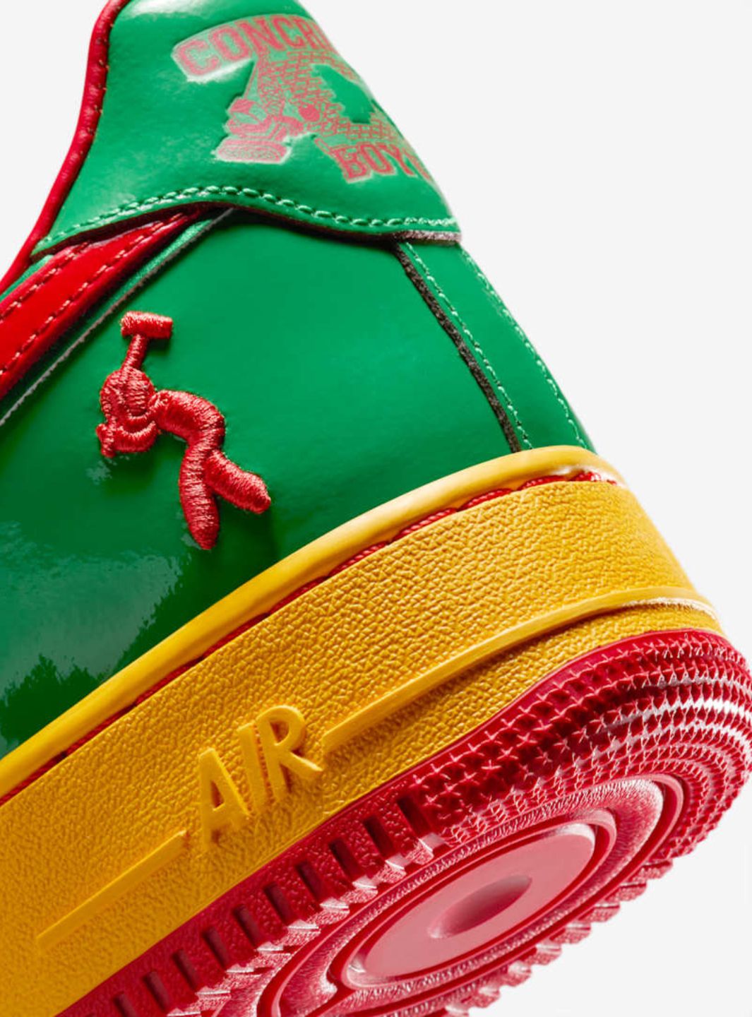 Nike Air Force 1 Low Lil Yachty Concrete Boys Lucky Green、NIKE、Cacoeks