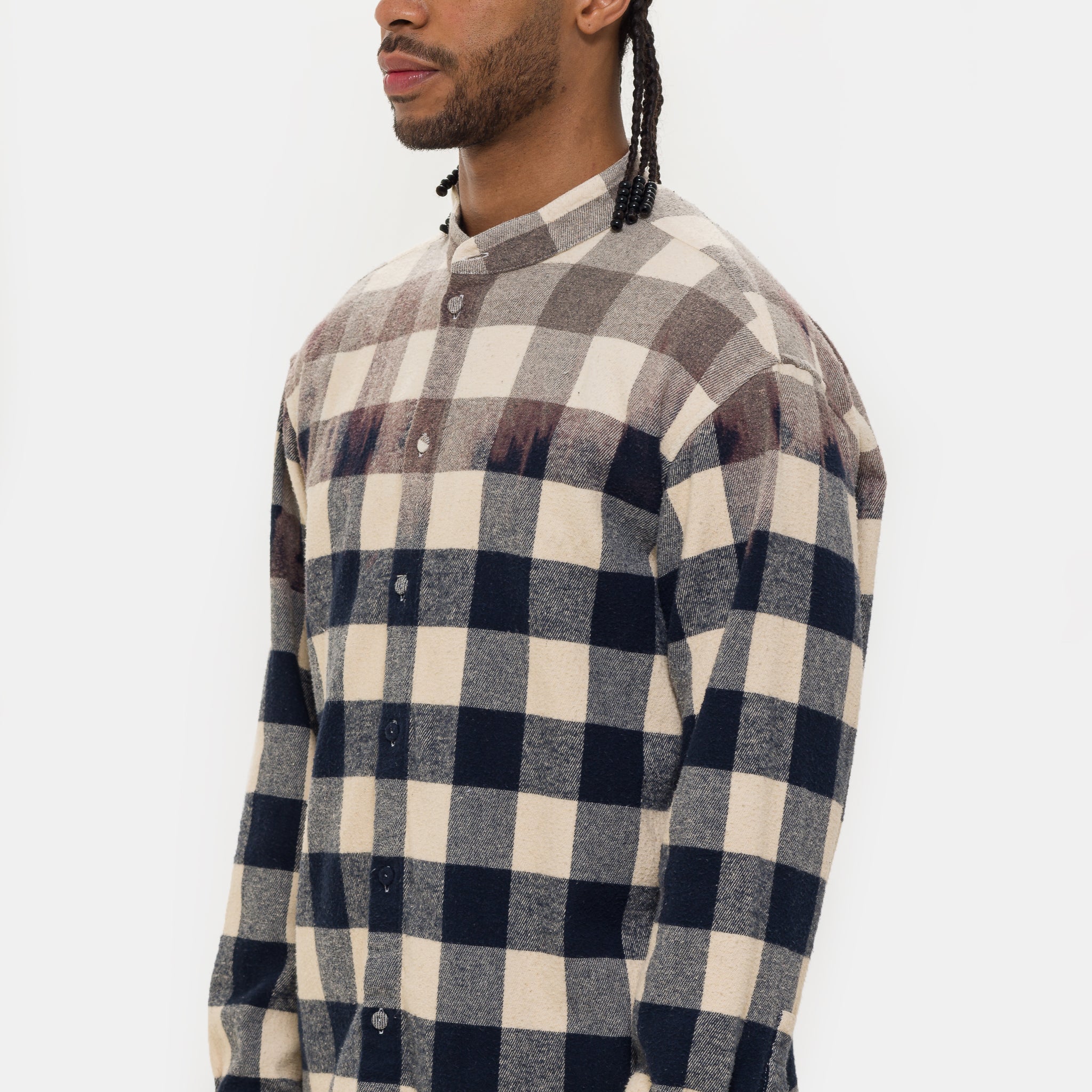 424 Tunic in Tea Check