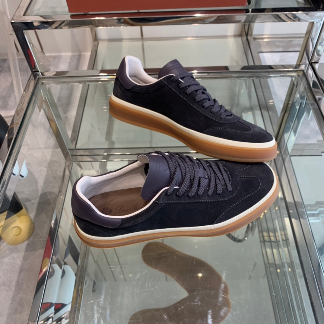 LP TENNIS WALK SNEAKERS CHARCOAL SUEDE、mysite、Cacoeks