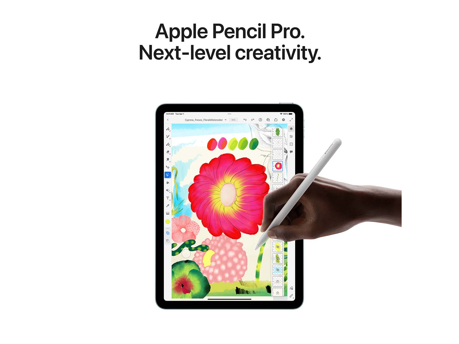 Køb iPad Air M3 (2025) 11" Wi-Fi + Cell 1TB Lilla |  Humac Premium Reseller