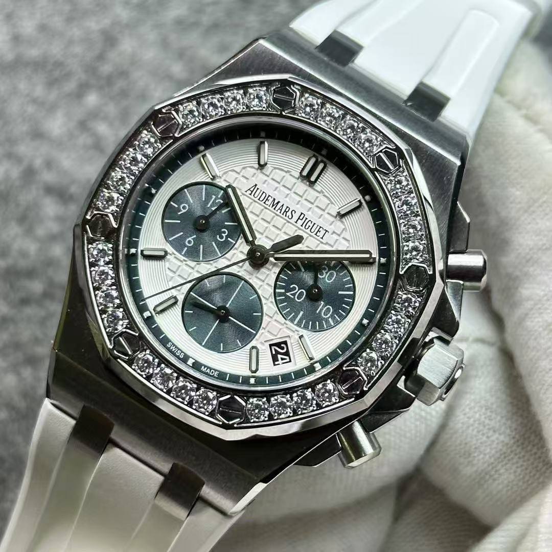 Audemars Piguet Royal Oak Offshore Lady 26231OR 37mm RG Diamond Bezel MINT 2018-fasswatch