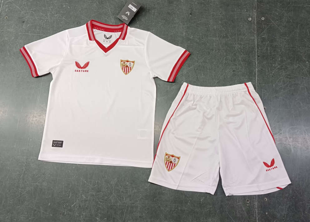 23/24 Serbia Home Football Shirt Kids Size Suit-mysite Custom Football Kit- Nextkits