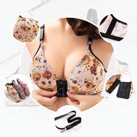 LAST DAY 49% OFF - SATVEE WOMEN'S FRONT BUCKLE GATHERED PRINT BRA 1 46e8052d145acd9b7cf384e2240b5d975b5498b7304d438cf6cab8d69a0c9a61