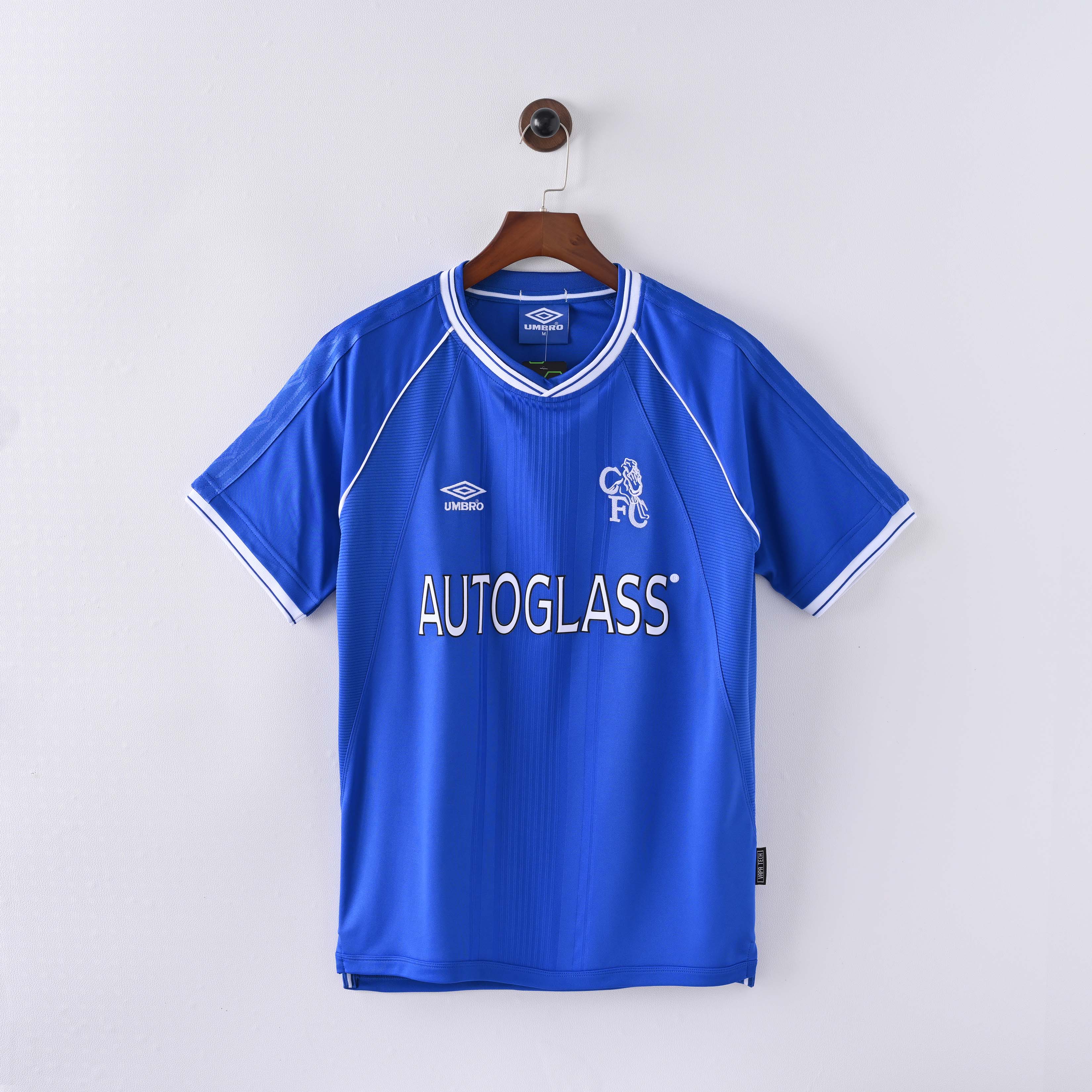1999/2001 Retro Chelsea Home Football Shirt 1:1 Thai Quality:football jersey mysite: unitedjerseyfootball 邓江浪:football