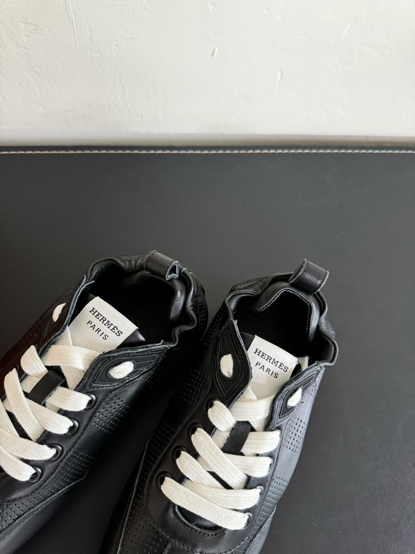 SKATEBOARD SHOES BLACK CALFSKIN、mysite、Cacoeks