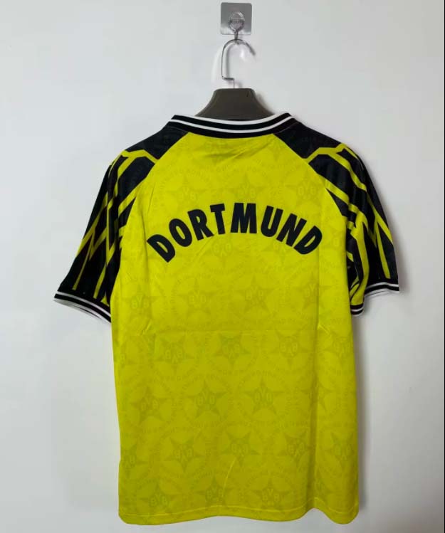 1994/1995 Retro Dortmund Home Football Shirt1:1 Thai Quality:football jersey mysite: unitedjerseyfootball 邓江浪:football
