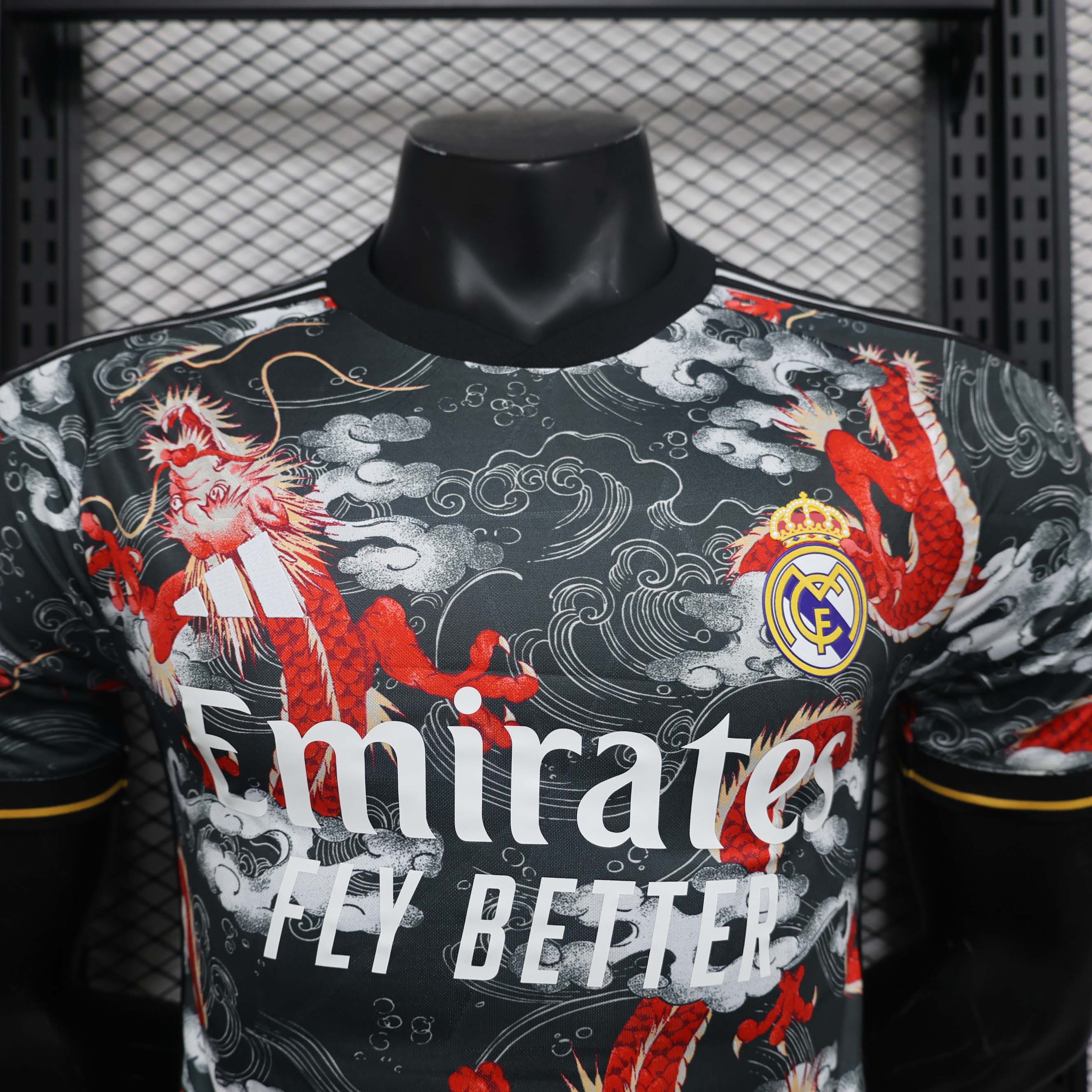 2023/2024 Player Version Real Madrid Special Edition Black Football Shirt 1:1 Thai Quality:football jersey mysite: unitedjerseyfootball 邓江浪:football