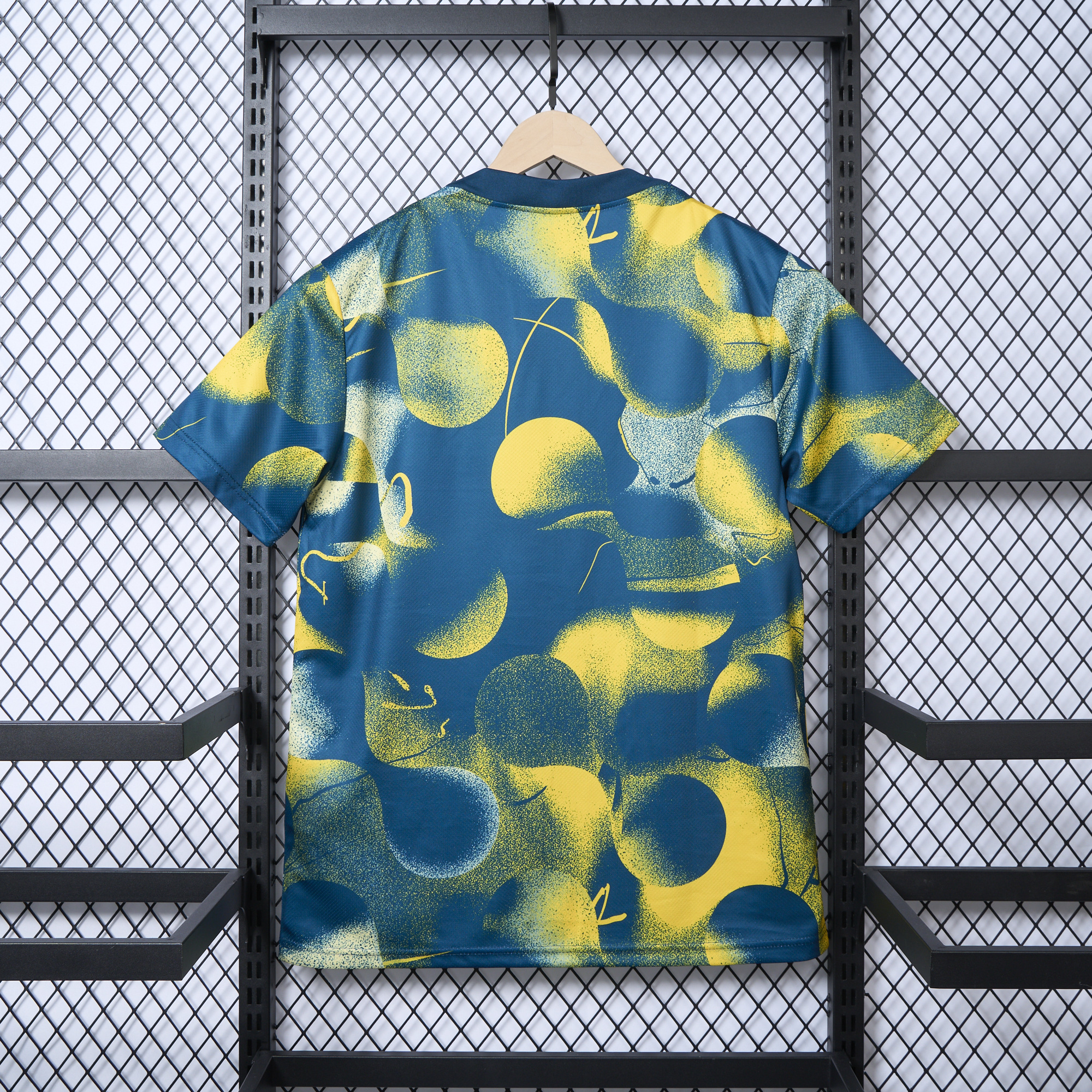 ManixJersey.com | Club América 24-25 Yellow Pre-match Training Jersey - Fans Version -Customize Name, Number and Patch | Worldwide Shipping