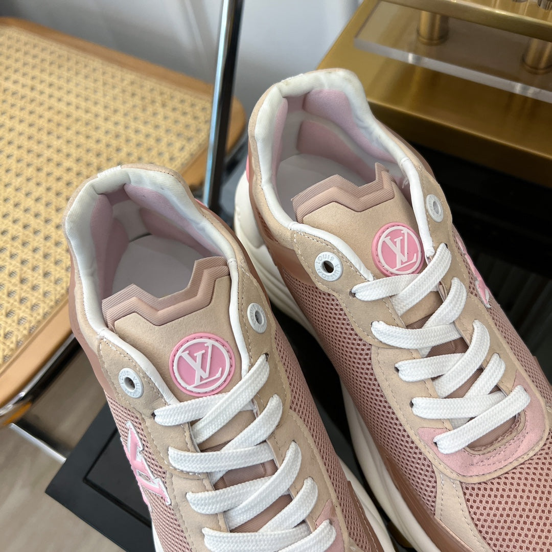LV RUN 55 SNEAKER PINK BROWN、mysite、Cacoeks