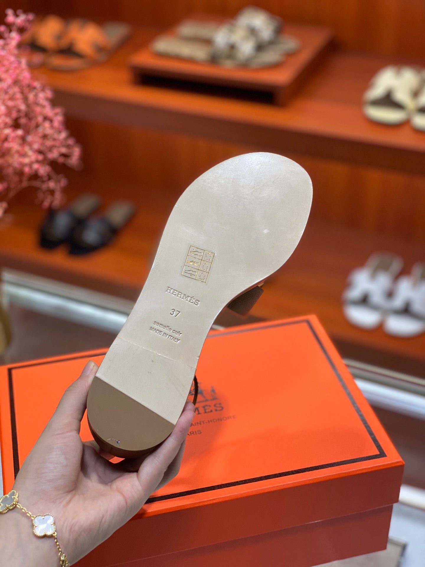 SANTORINI SANDAL COPPER CALFSKIN、mysite、Cacoeks