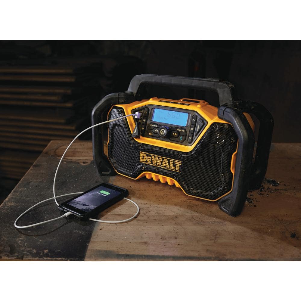 DEWALT DCR028B 20-Volt MAX Compact Bluetooth Radio (Tool Only) 6 Image 61 - DEWALT DCR028B 20-Volt MAX Compact Bluetooth Radio (Tool Only), 15 AMP, 4500 RPM