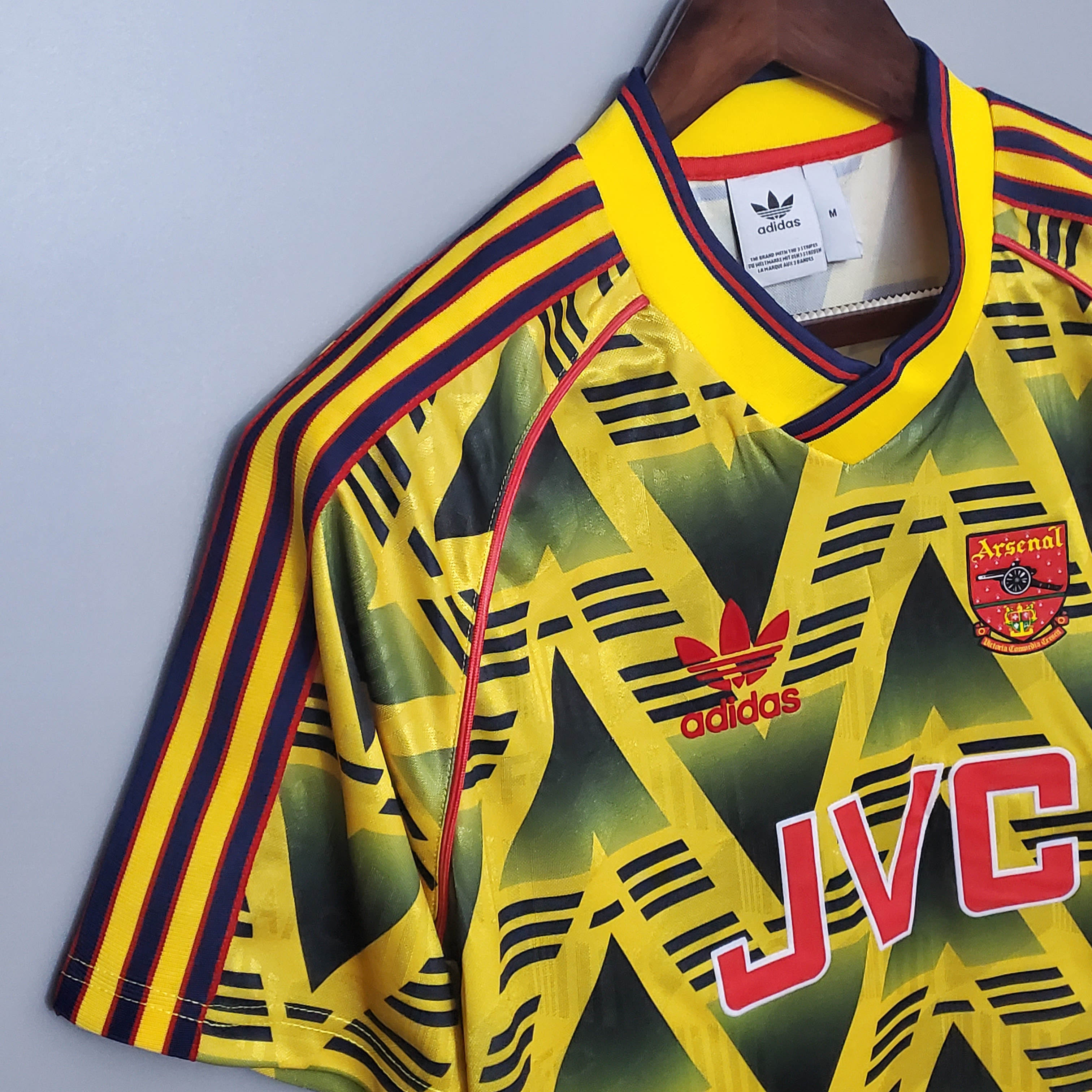 1991/1993 Retro Arsenal Away Football Shirt 1:1 Thai Quality:football jersey mysite: unitedjerseyfootball 邓江浪:football