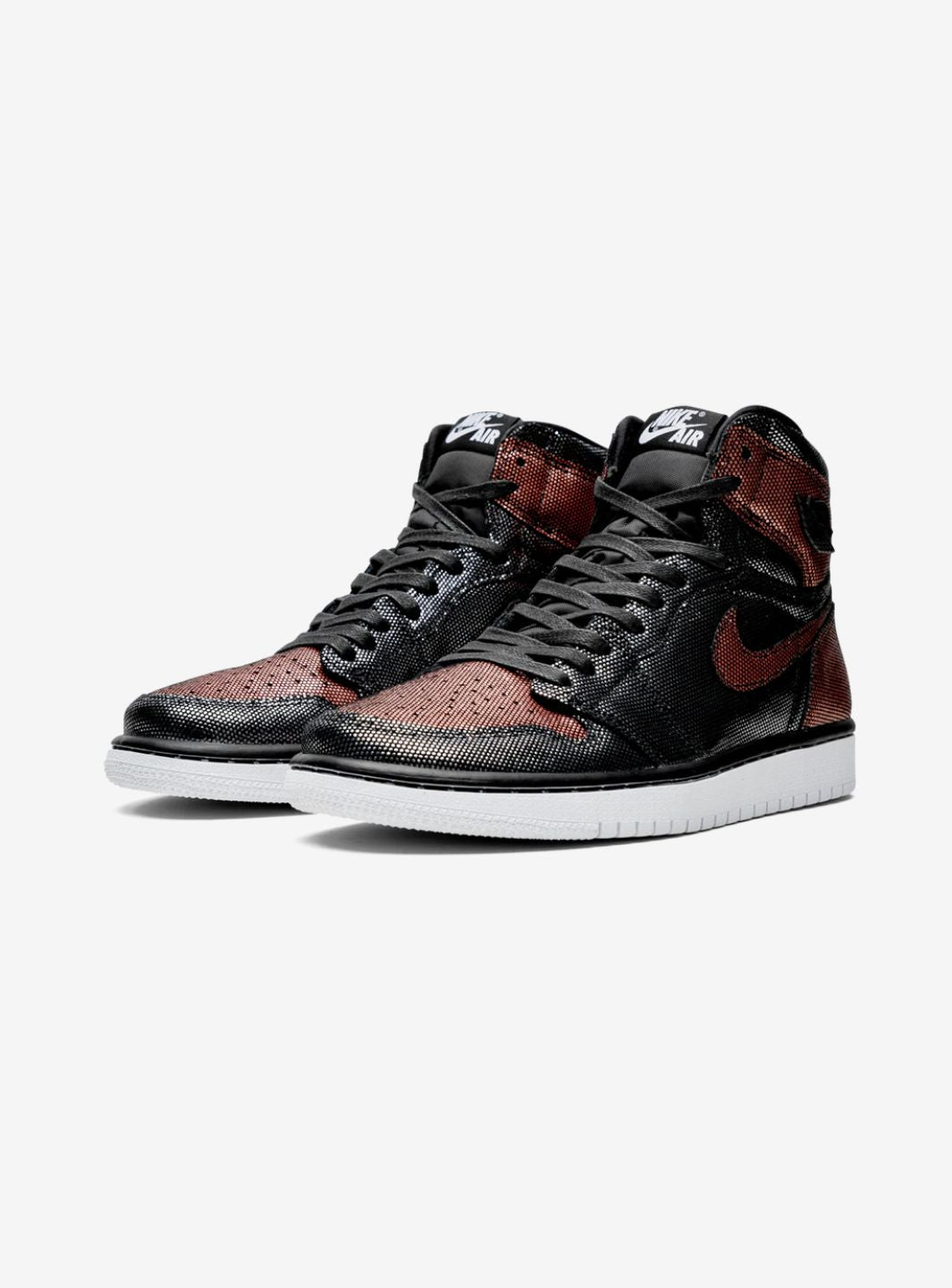 Air Jordan 1 Retro High Fearless Metallic Rose Gold、JORDAN、Cacoeks