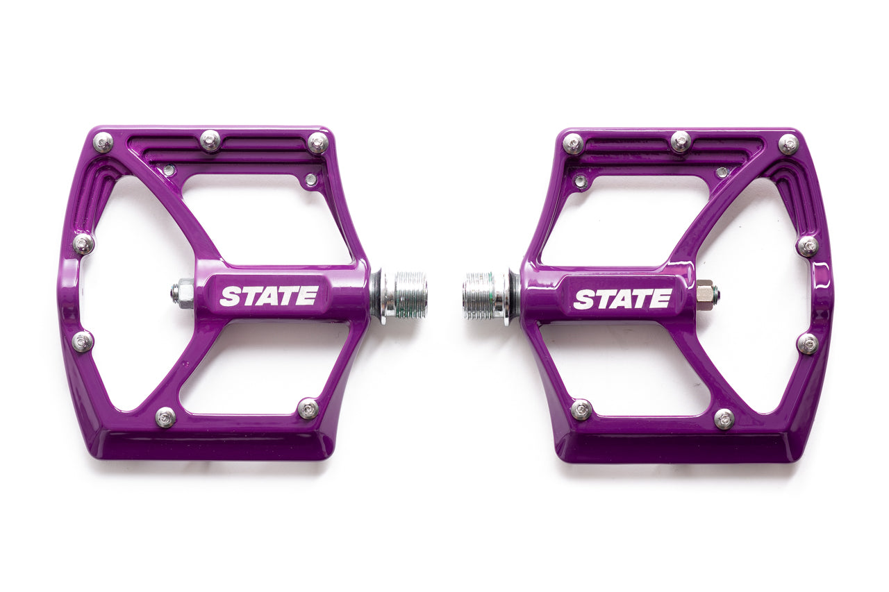 State Bicycle Co. - 3D Forged Trail Flat Pedals、mySite、bearsvspackers