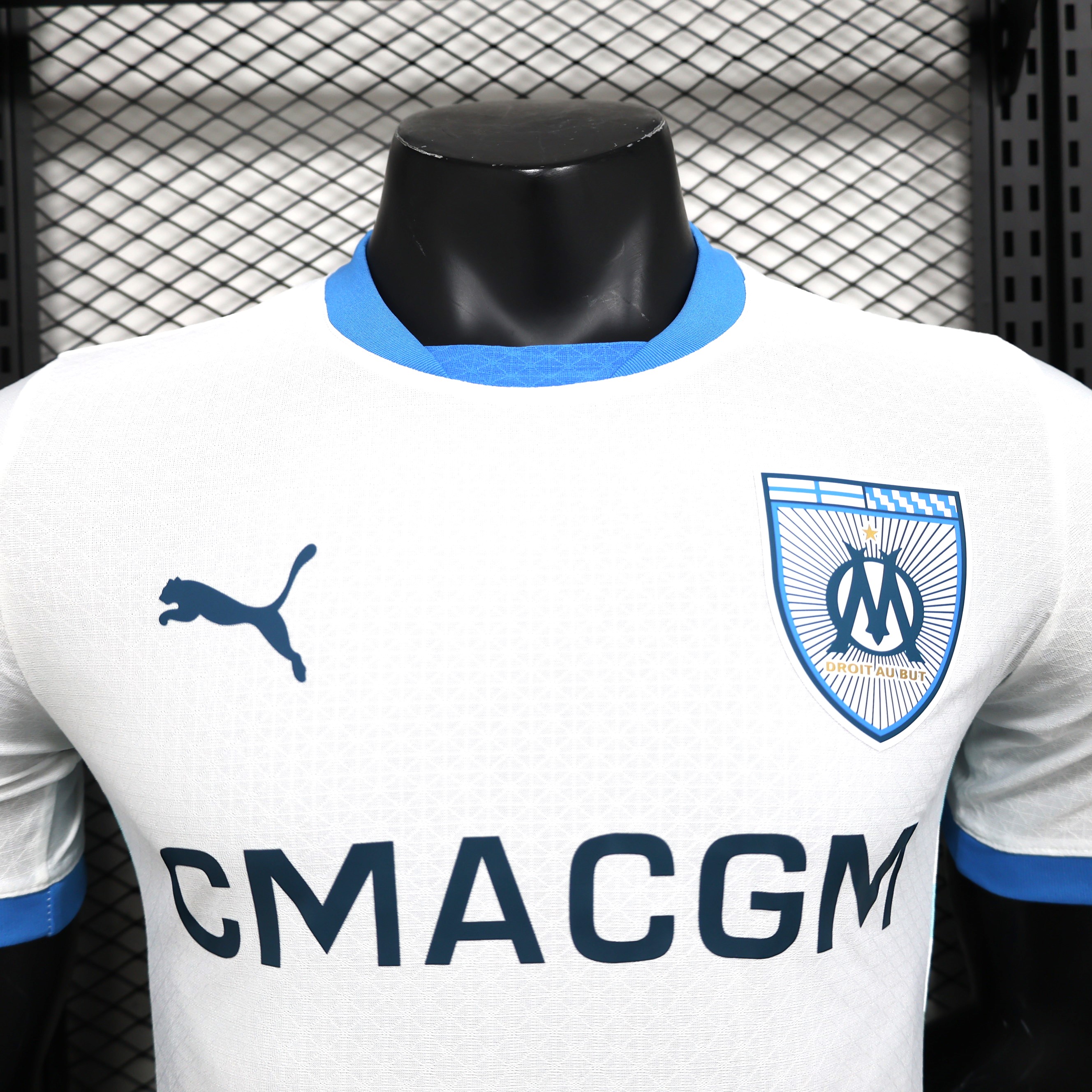 Higojerseys-Marseille 24-25 Home Stadium Jersey - Player Version