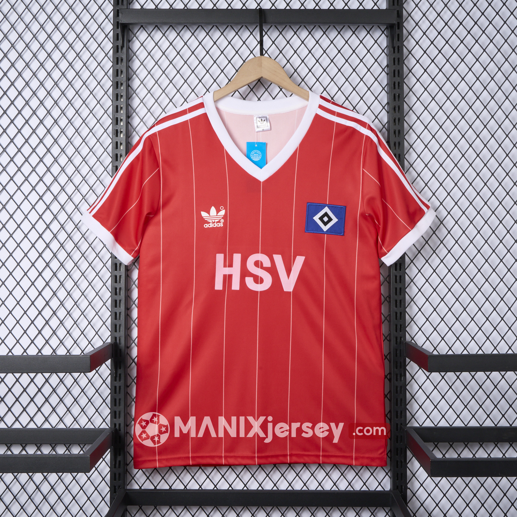 ManixJersey.com | Retro Hamburger SV 83-84 Away Stadium Jersey -Customize Name, Number and Patch | Worldwide Shipping