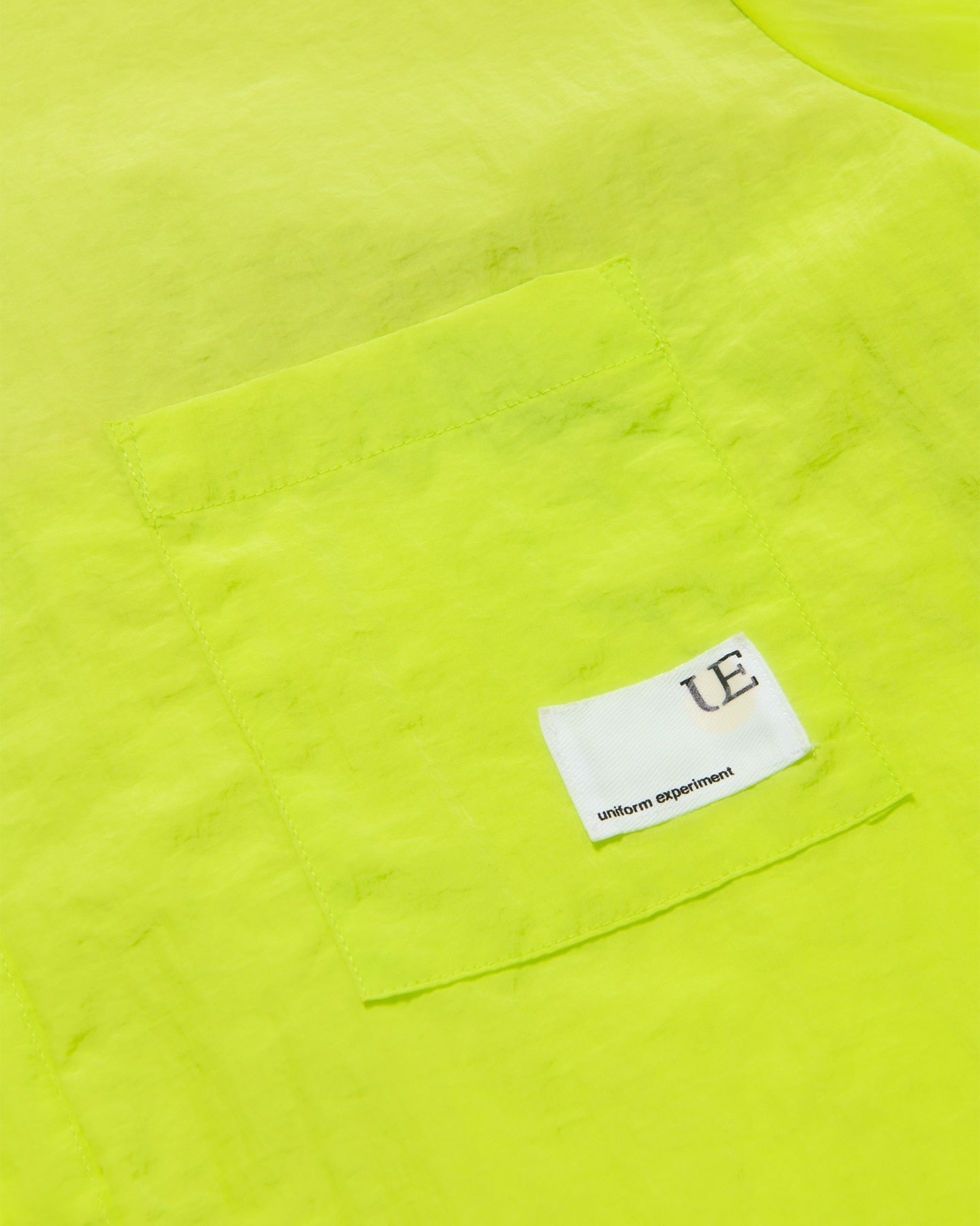 uniform experiment 25S/S CRYSTAL NYLON VENTILATION SHIRT  UE-250021 