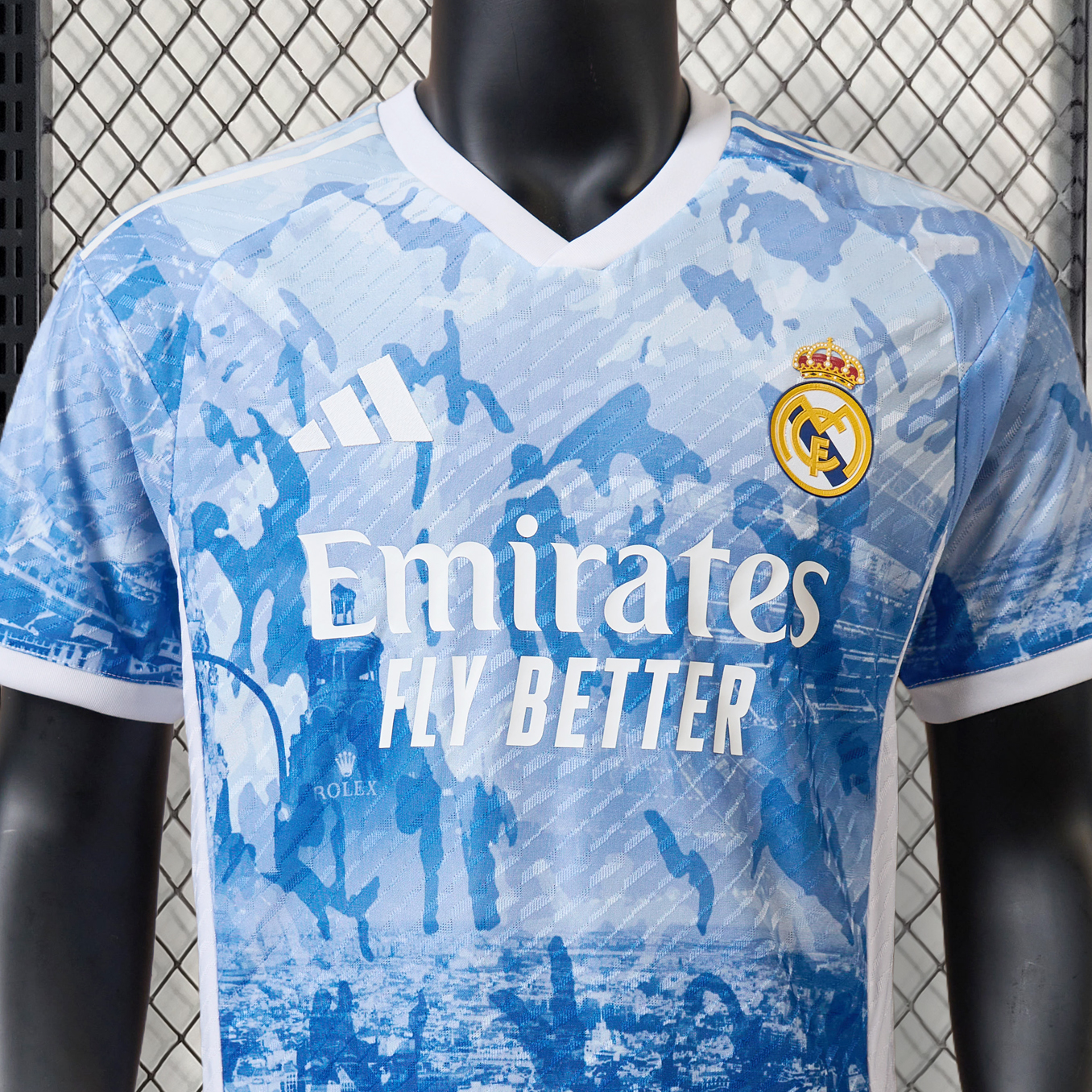 JerseysGala.com | Real Madrid 24-25 Blue Special Edition Jersey - Player Version -Customize Name, Number and Patch | Worldwide Shipping