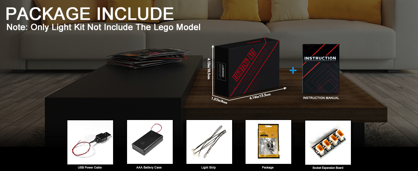 Led Light Kit for LEGO