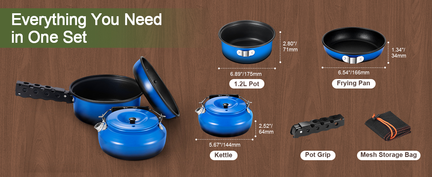 camping cookware