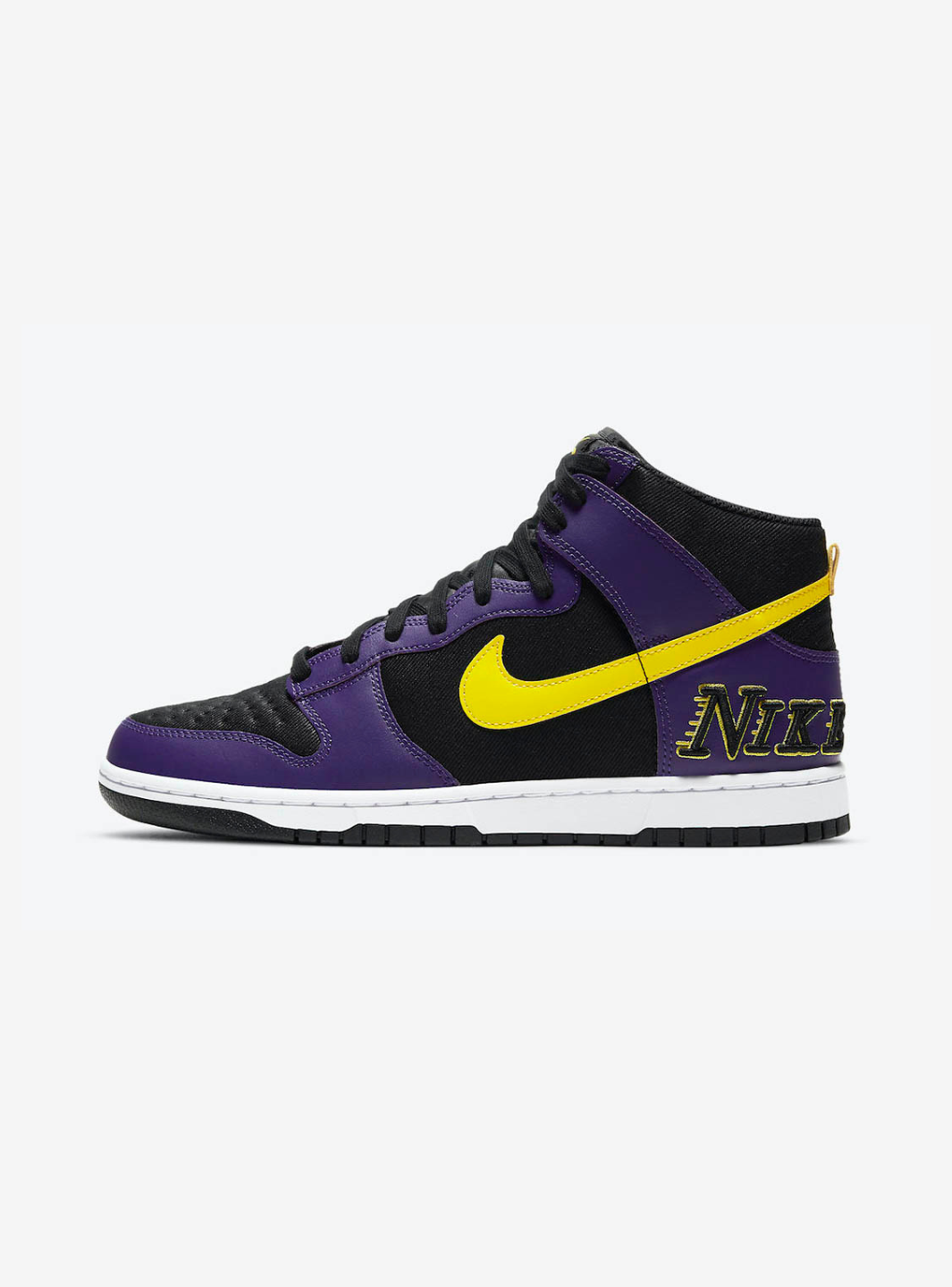 Nike Dunk High EMB Lakers、NIKE、Cacoeks