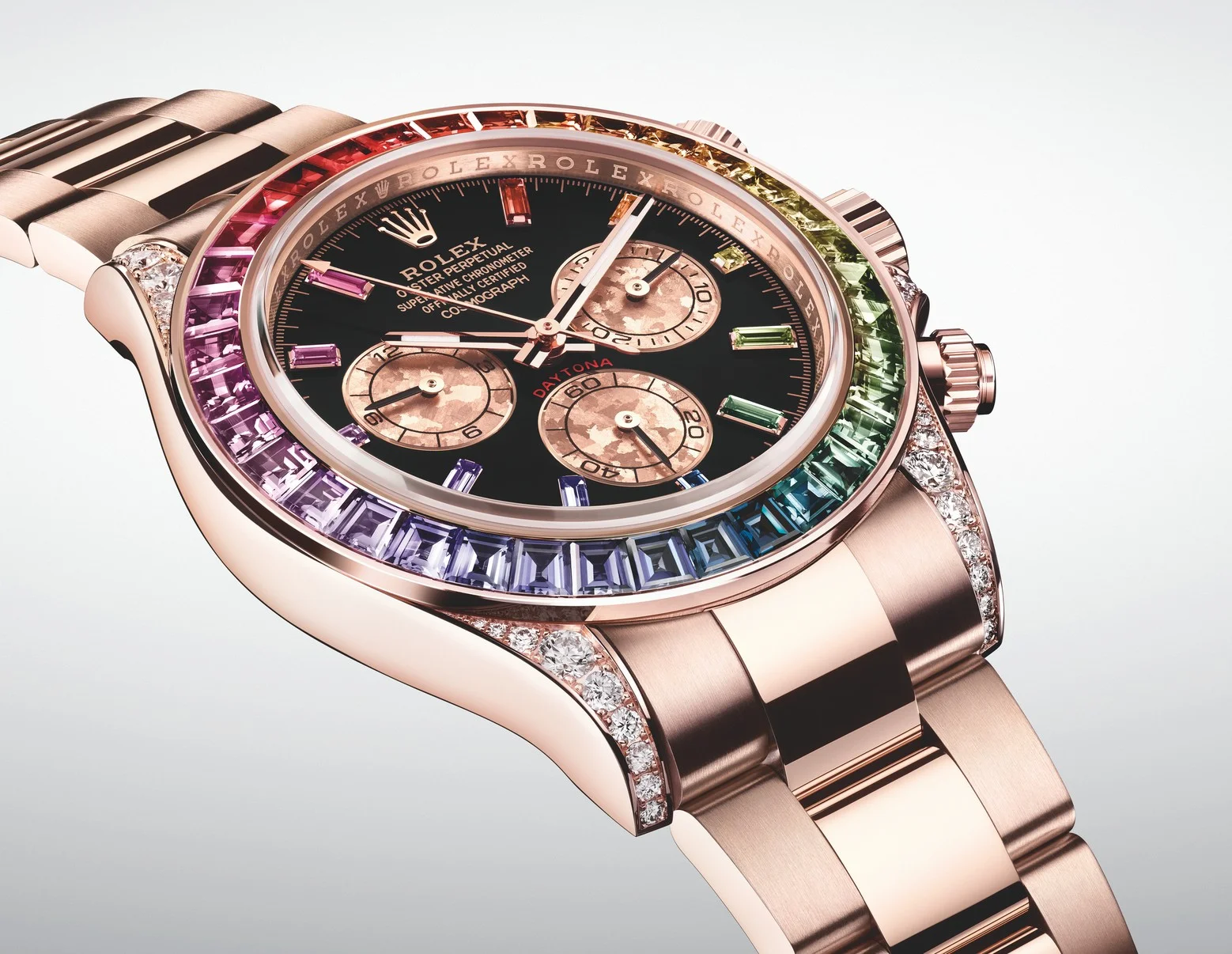Introducing: The Rolex Rainbow Daytona In Everose Gold Ref. 116595 RBOW - Hodinkee