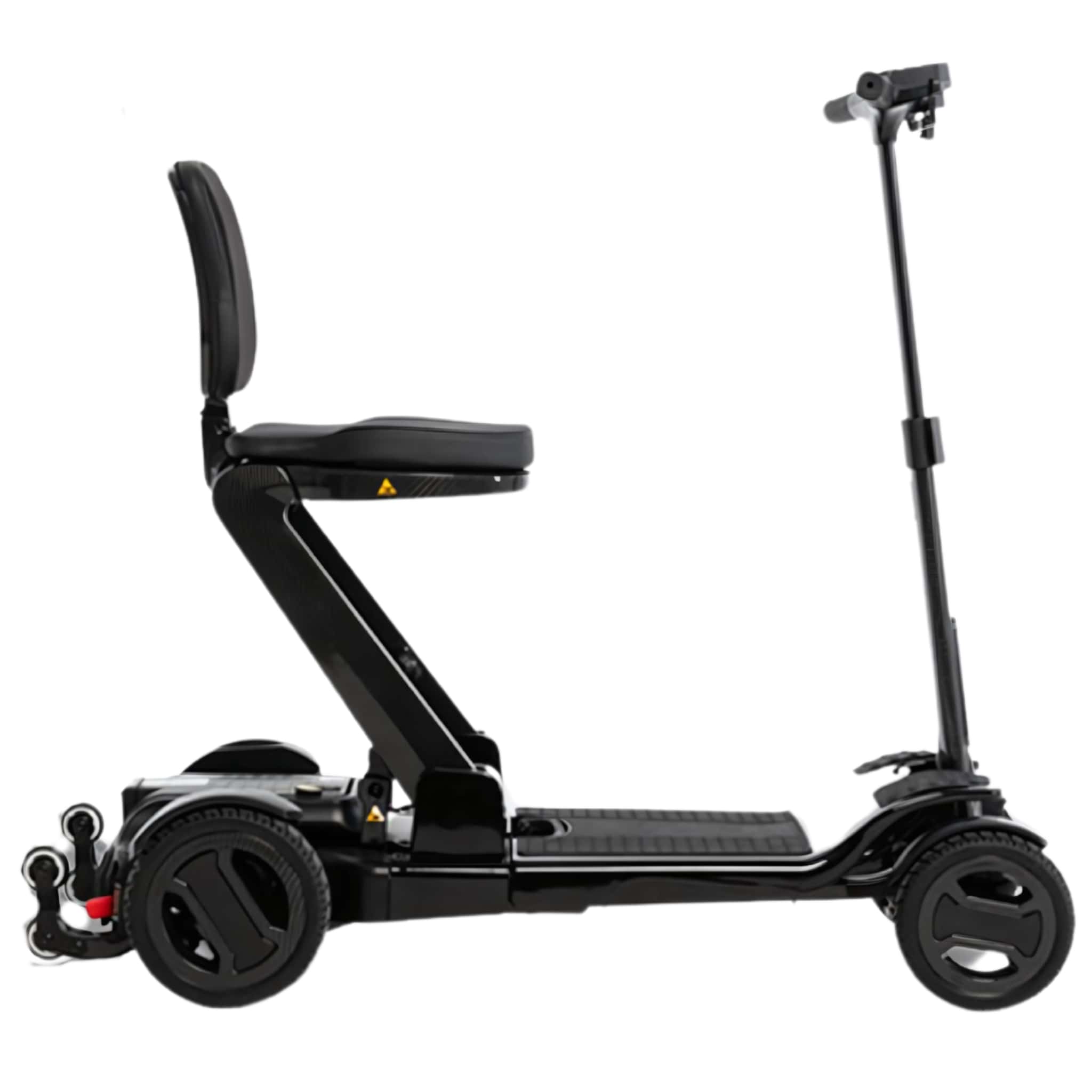 Pride Go Go Carbon Travel Mobility Scooter sideview