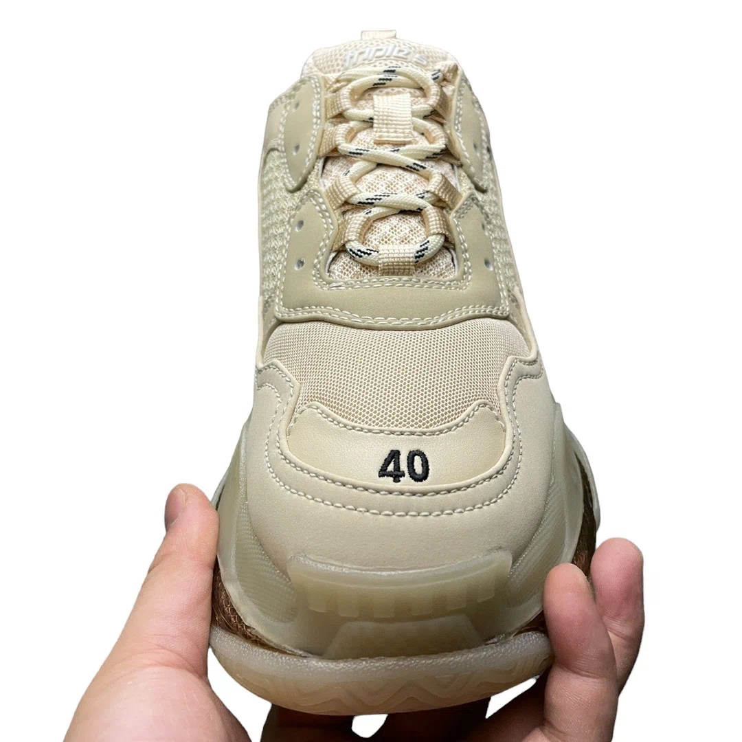 Balenciaga Triple S Clear Sole Sneaker in Off White、mysite、Cacoeks