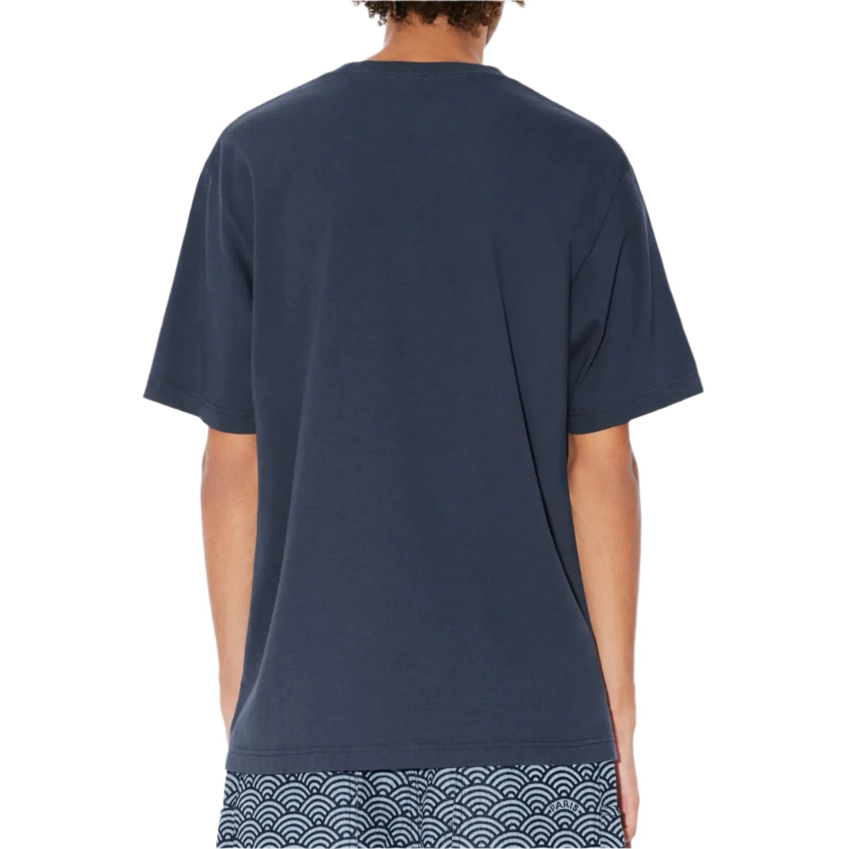 Kenzo Drawn Varsity Embroidered T-Shirt Midnight Blue、mysite、Cacoeks