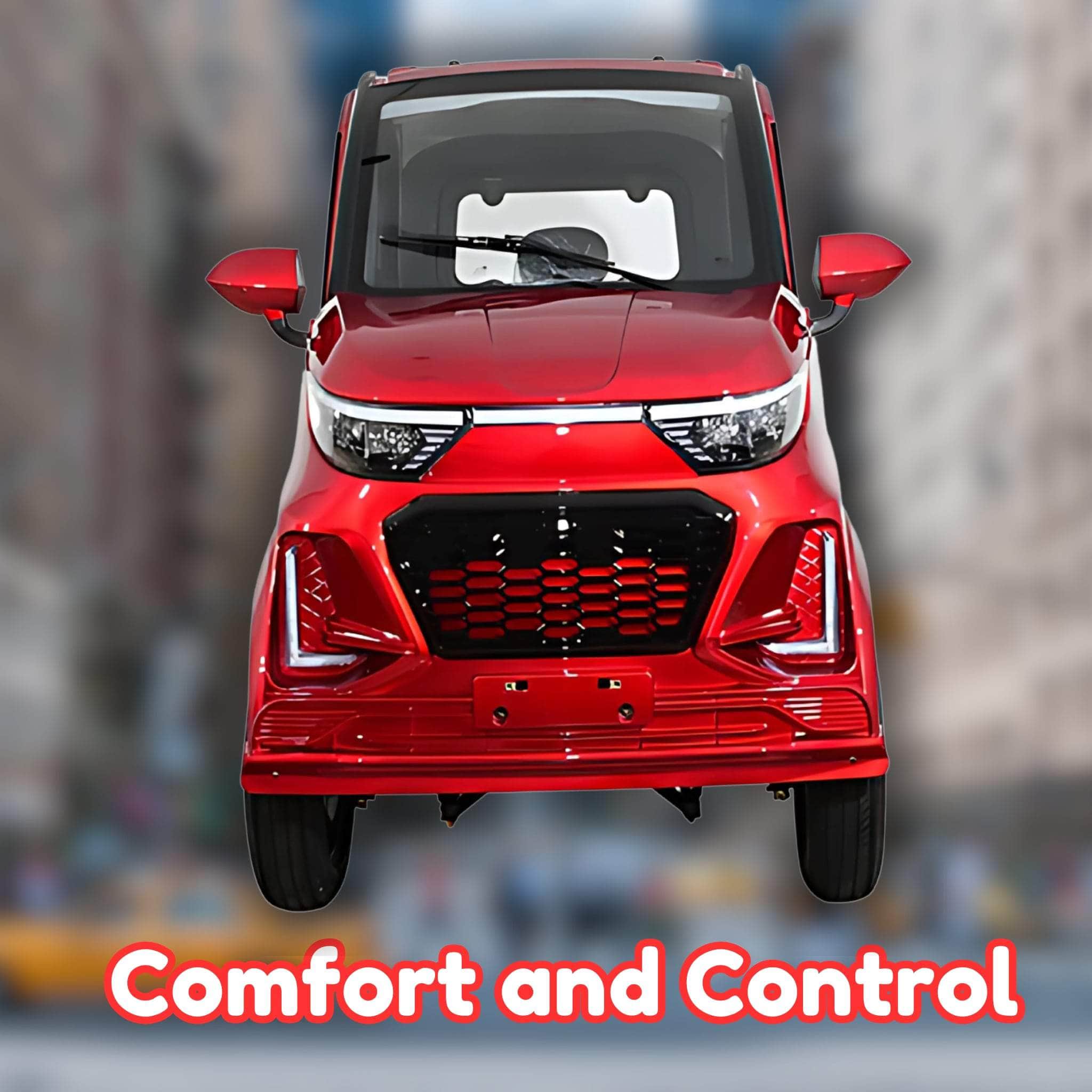 Comfort and Control with the Green Transporter Q Express Transport Scooter