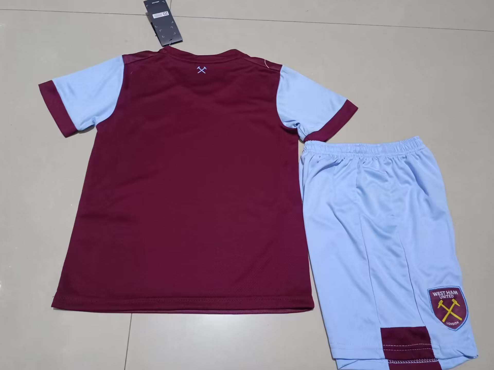 2023/2024 West Ham United Football Shirt Home 1:1 Thai Quality Kids Size:football jersey mysite: unitedjerseyfootball 邓江浪:football