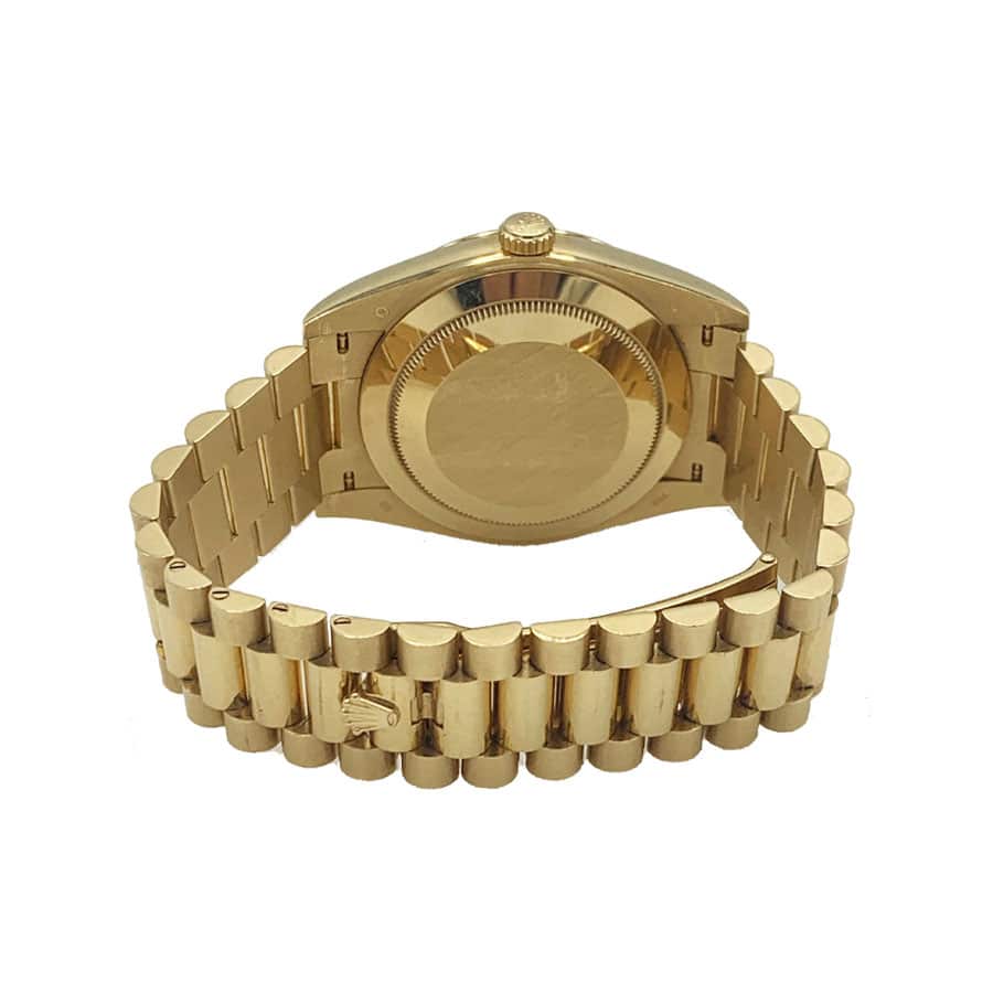 rolex day date 228238 2018 ew yellow gold champagne dial 2