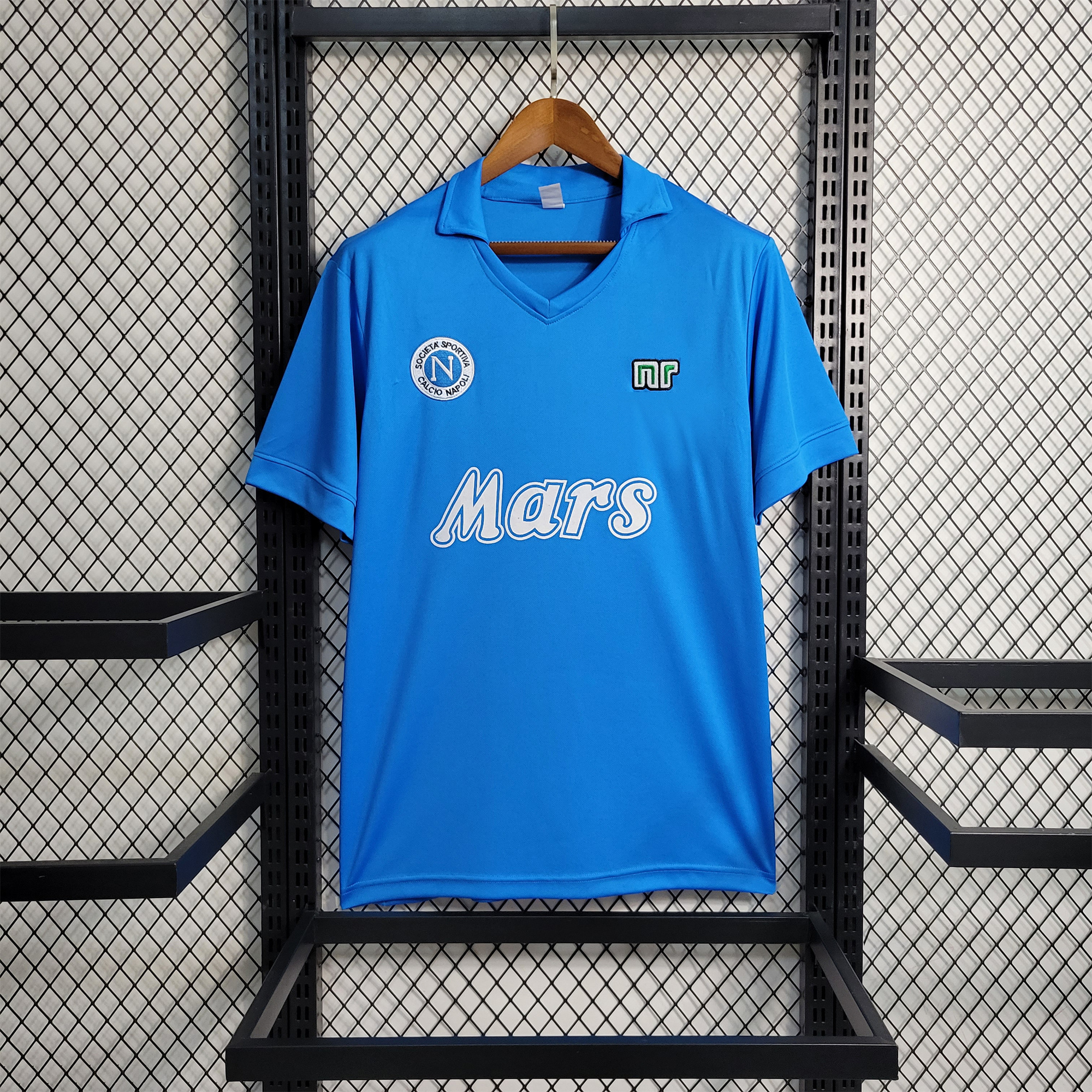 GlobeJersey-Retro Napoli 1988-89 Home Stadium Jersey